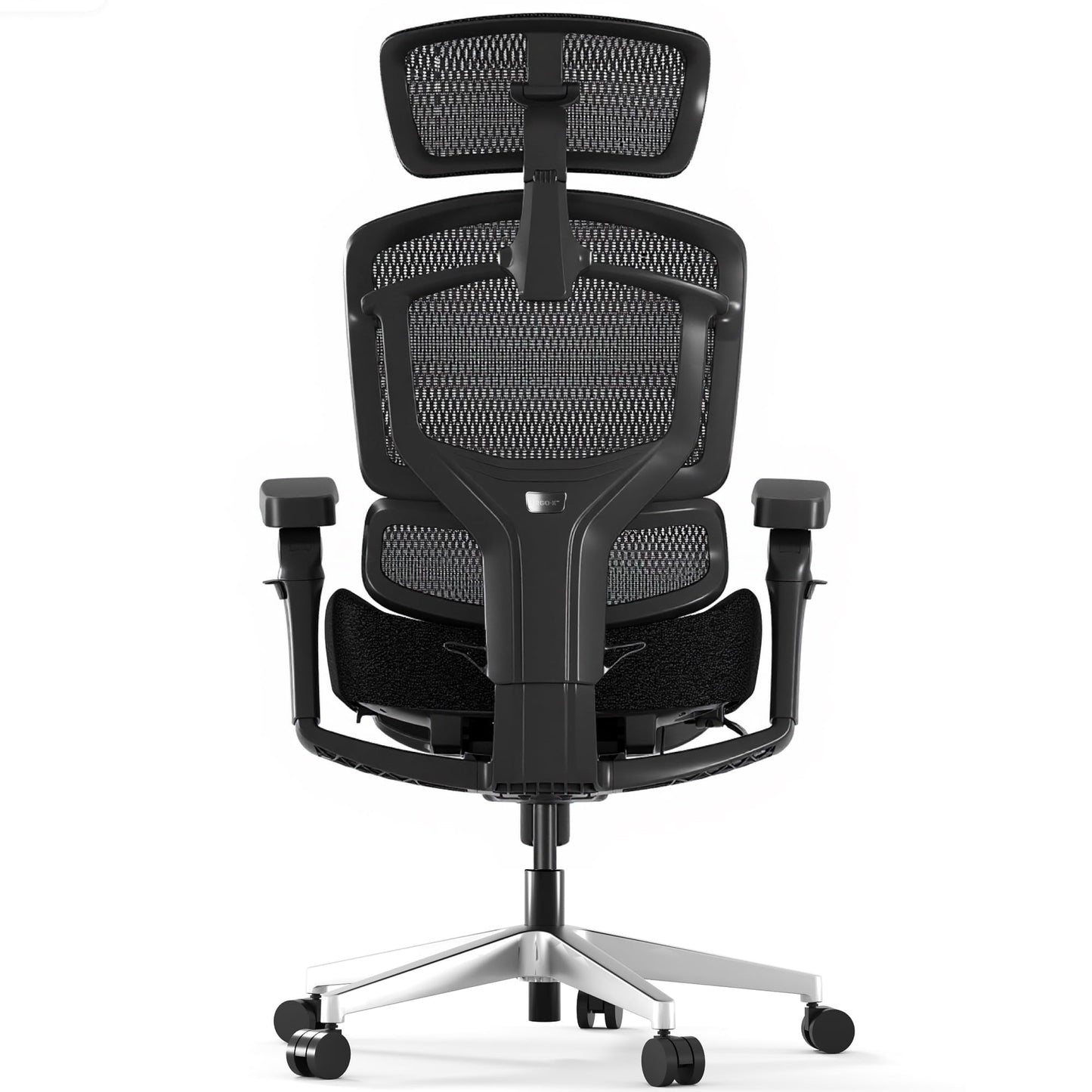 FLEXISPOT ErgoX-PRO Ergonomic Office Chair with Footrest Black – Cloudtech Cushion, 5D Lumbar, 7D Armrests, 4D Headrest, 551LBS Capacity – Office, Gaming, Home
