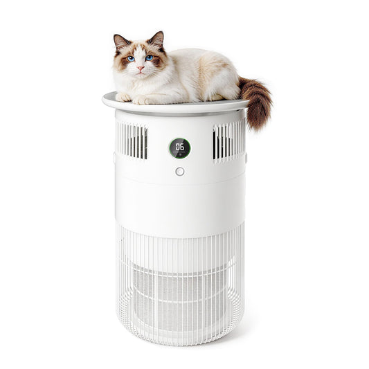Airdog P50 Air Purifiers for Home Pets with Washable Filters Covers Up to 1290 Sq. Ft,Air Cleaner for Pet Hairs,Dander Odor Allergies,Quiet Sleep