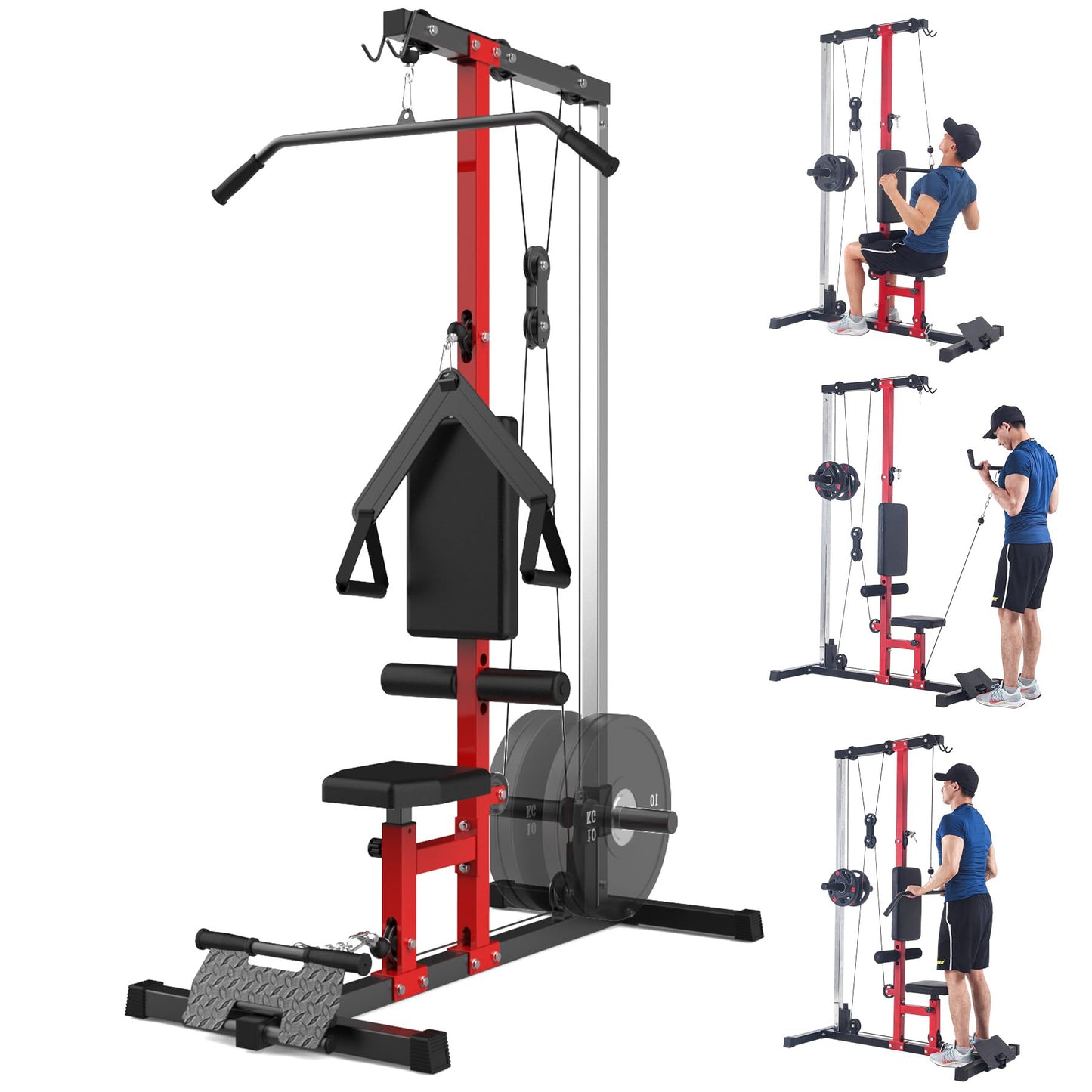 LAT Machine with High and Low Pulley Station