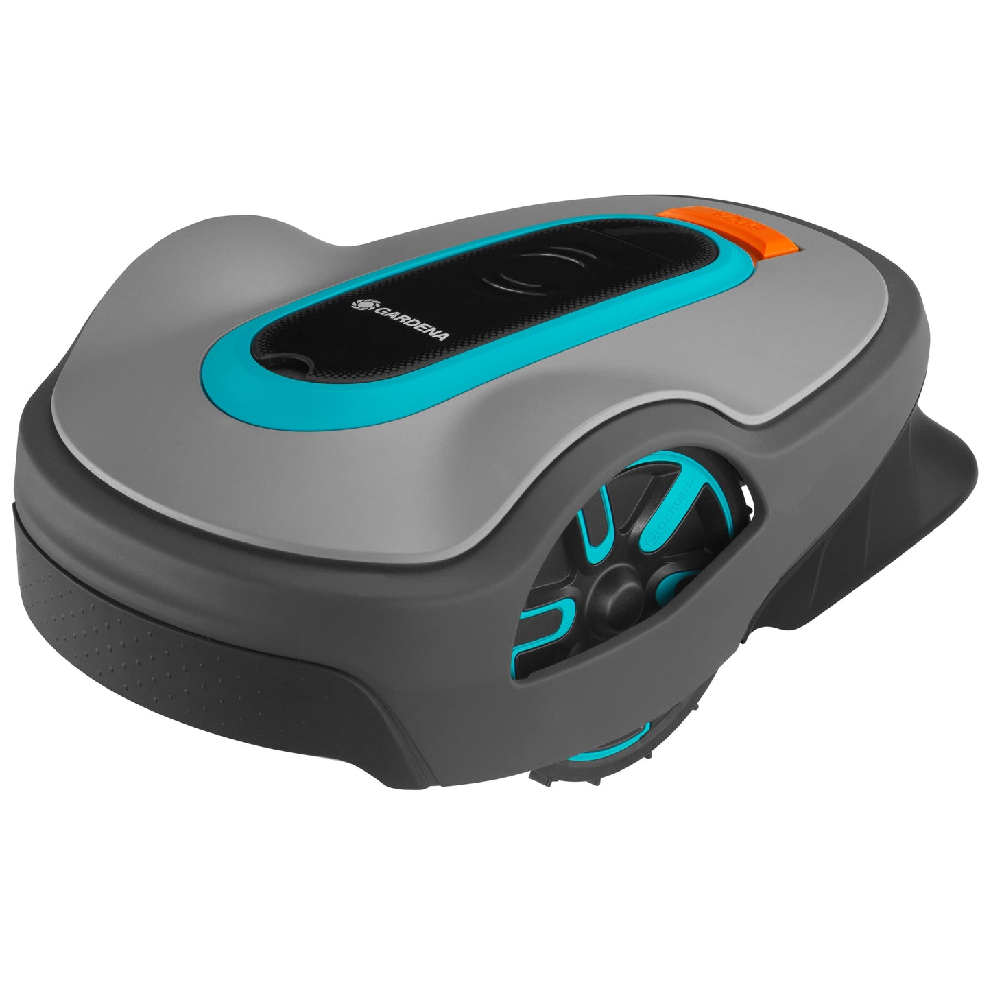 GARDENA 15102-20 SILENO Life - Automatic Robotic Lawn Mower, with Bluetooth app and Boundary Wire, The quietest in its Class, for lawns up to 10800 Sq Ft, Made in Europe, Grey