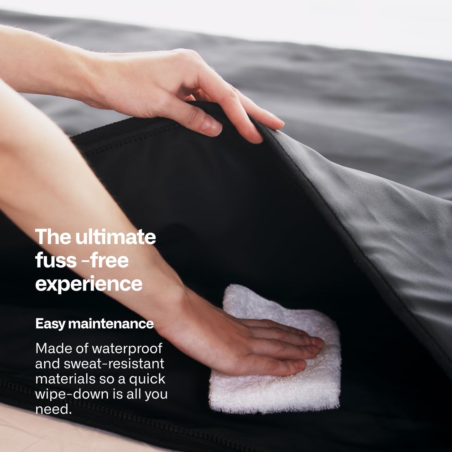 HYDRAGUN HeatPod Infrared Sauna Blanket for Well-Being and Detox - Relax Your Body & Mind - Personal Sauna, Portable Sauna for Home