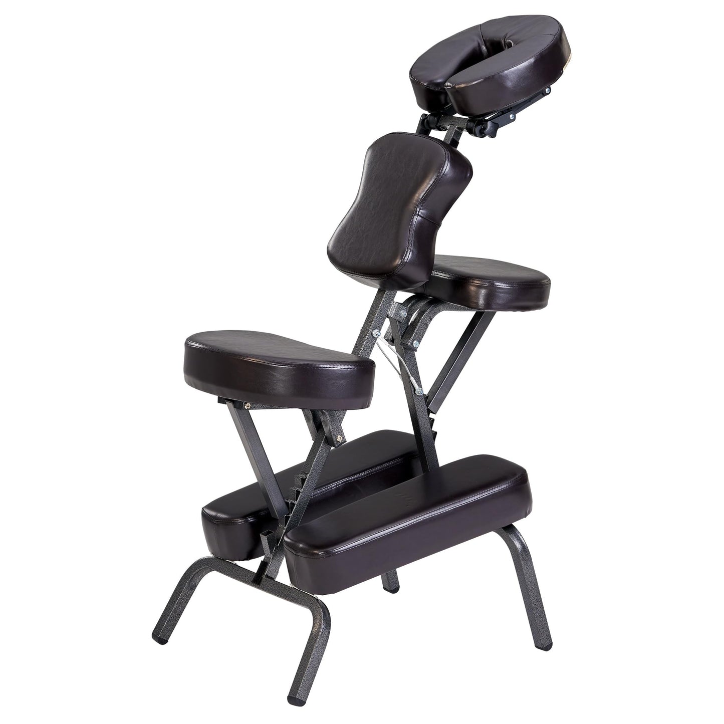 Master Massage Bedford Portable Light Weight Massage Chair, Burgundy, with Carry Case