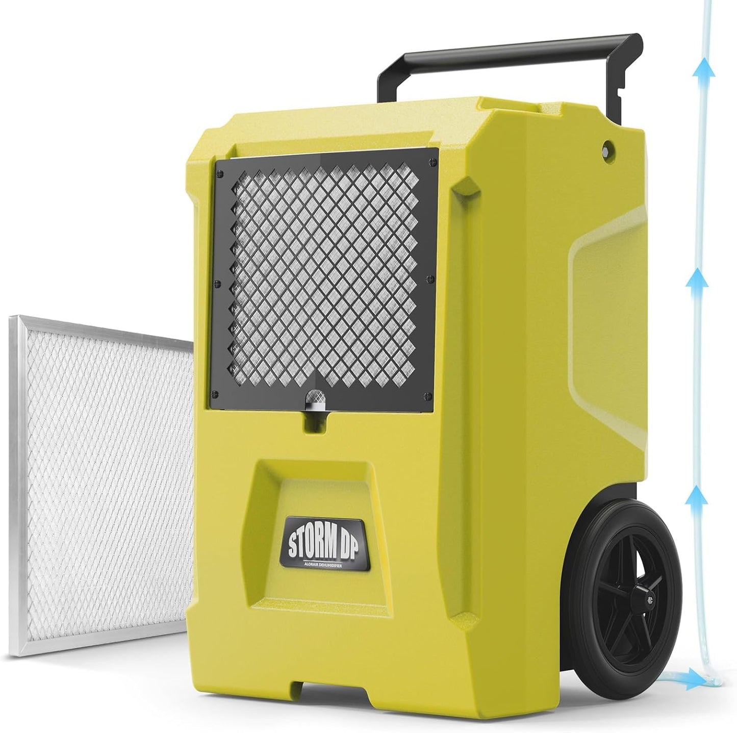 ALORAIR 110 PPD Commercial Dehumidifier with Pump, Basement Dehumidifier Up to 1300 Sq.Ft, Dehumidifier with Drain Hose for Garage,Basements and Flood Repair