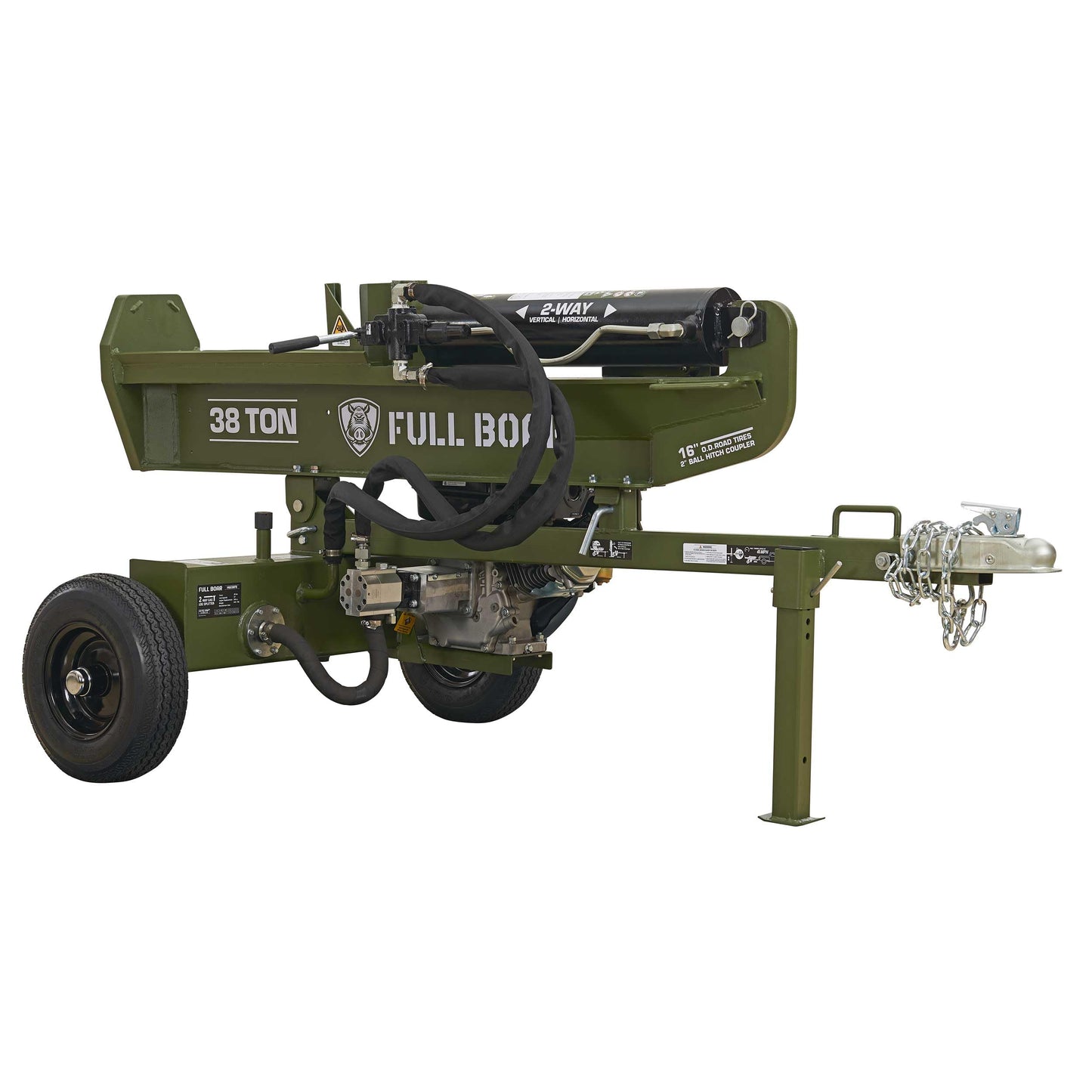 Full Boar 38 Ton Log Splitter-Full Boar Engine 306cc (49 State)