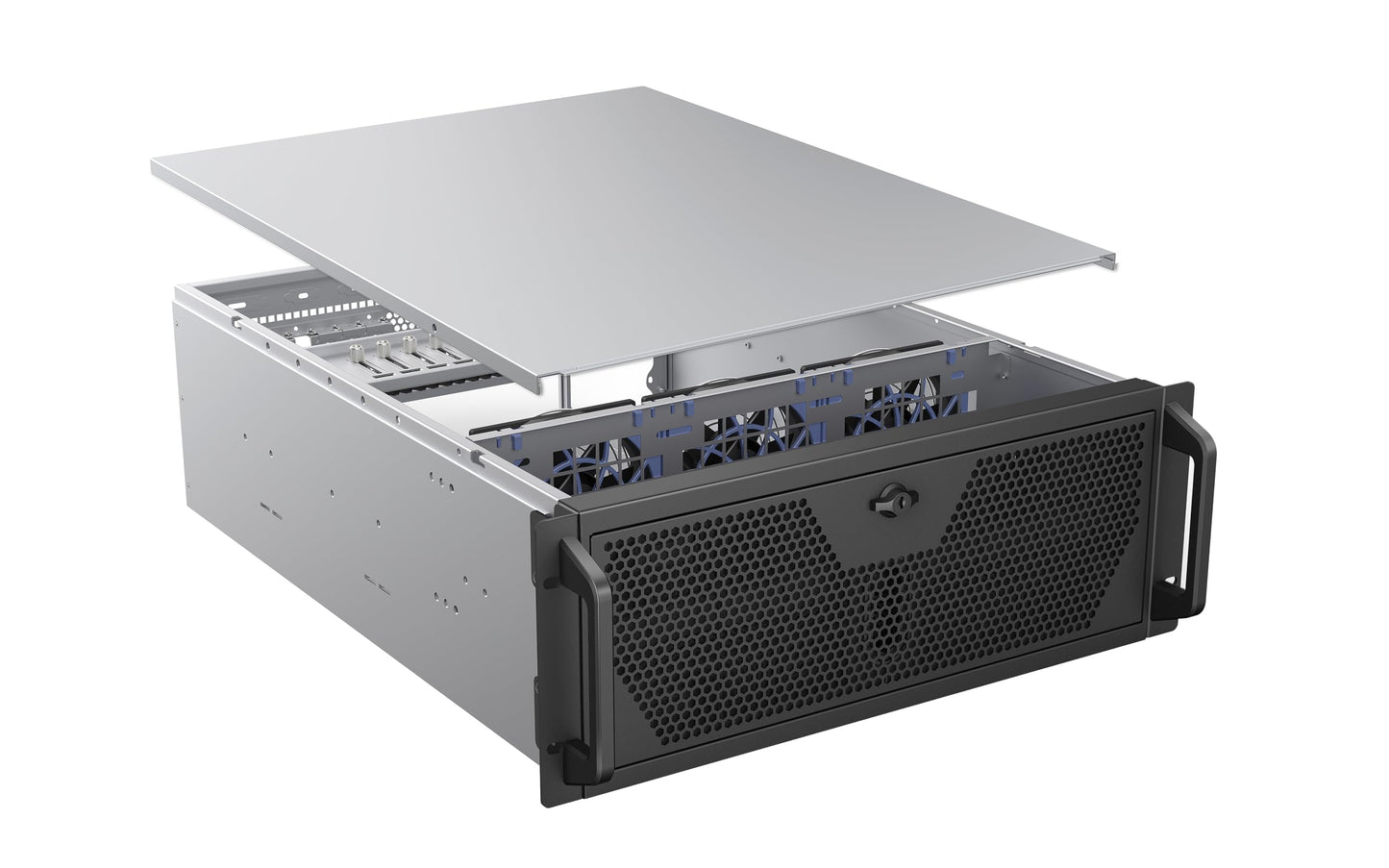 Rosewill 4U Rackmount Server Chassis | Supports up to 2 x 3.5 HDD & 4 x 2.5 SSD | E-ATX & SSI-EEB Compatible | 360mm AIO Support | 3 x 120mm PWM Fans | USB 3.2 Type-C | RSV-L4620