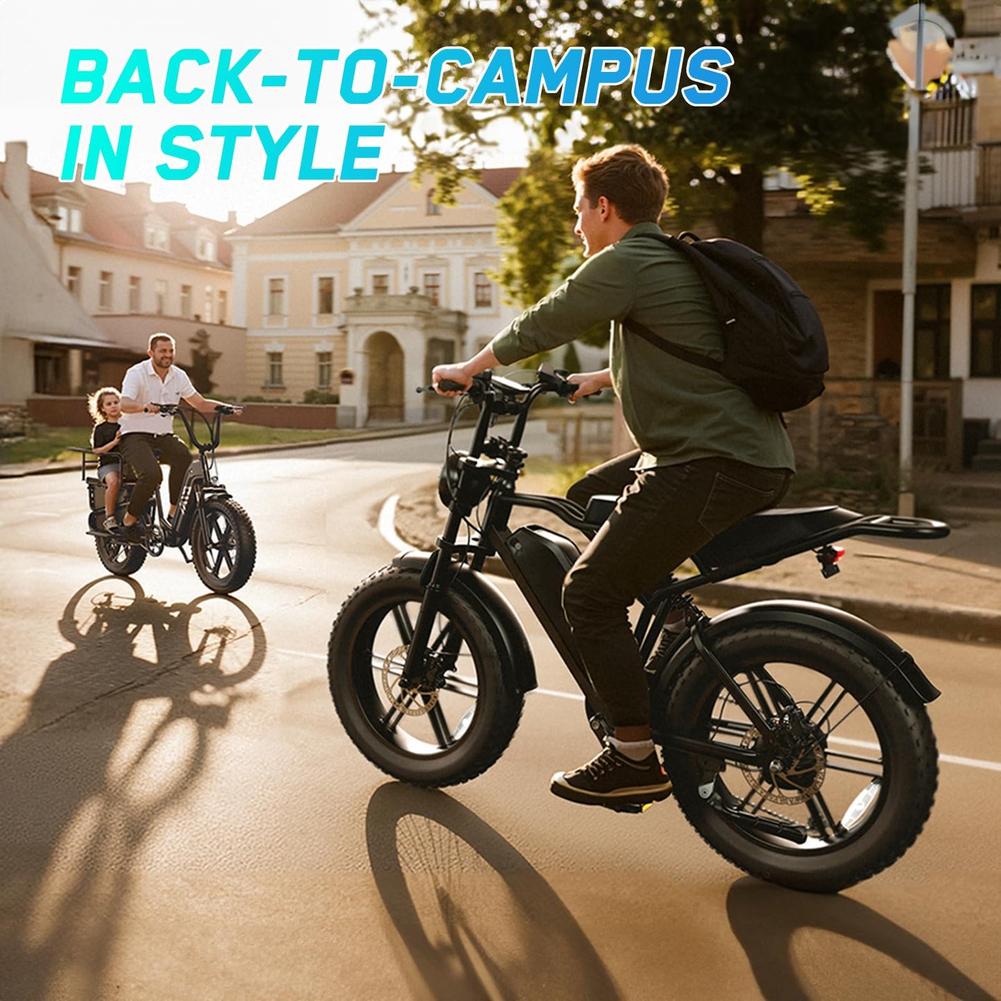 TST Electric Bike for Adults, 1500W Peak Motor 60 Miles Fat Tire E Bike 48V 15Ah Removable Battery 20" Electric Bike with Full Suspension UL 2849 Certification Black