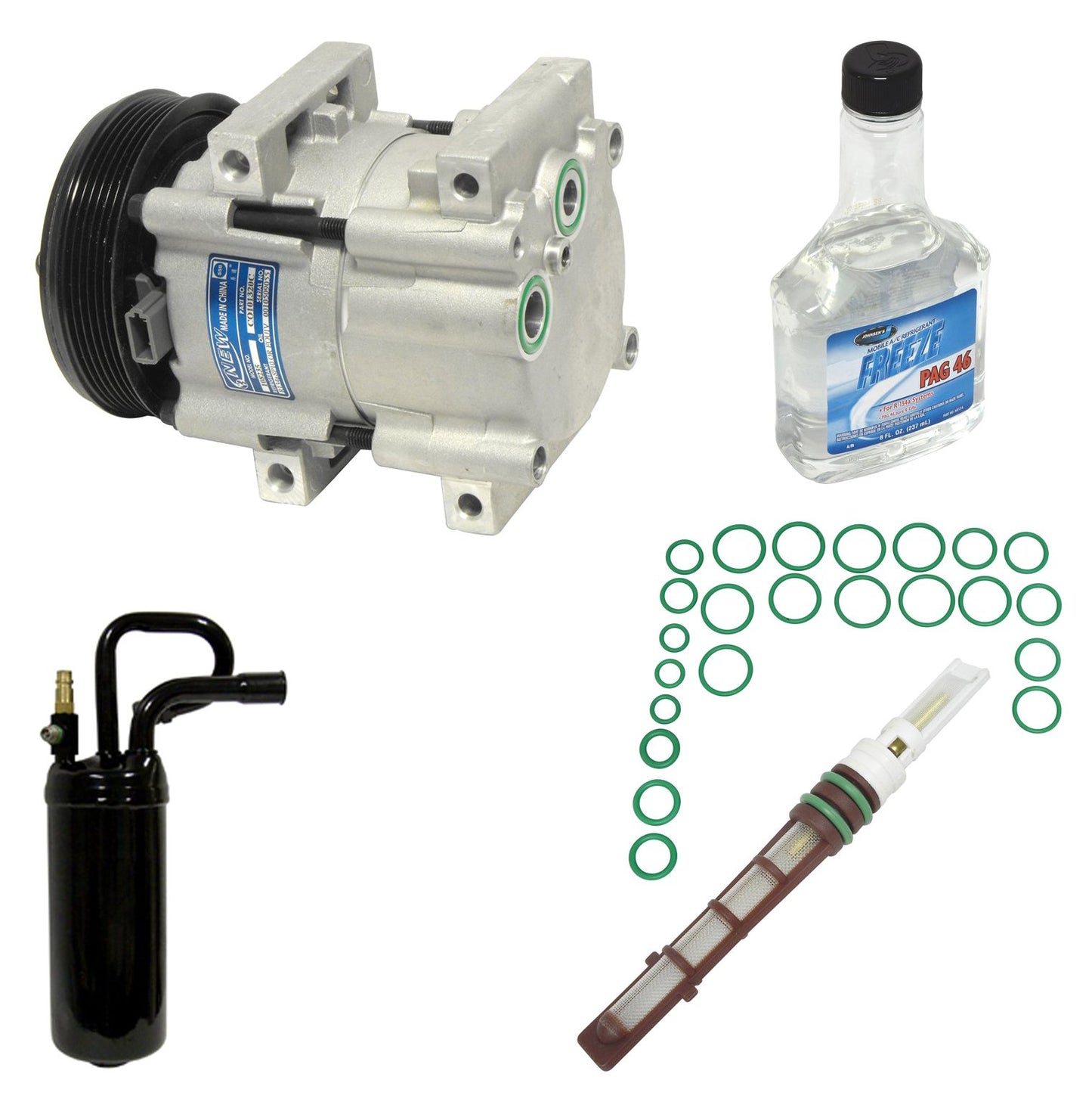 Universal Air Conditioner KT 1454 A/C Compressor and Component Kit
