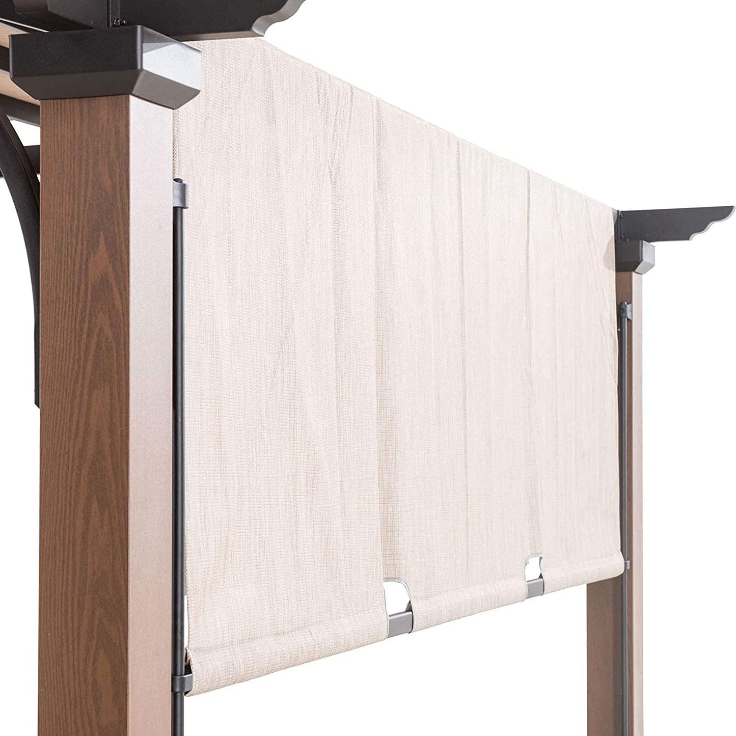 Ontheway Replacement Sling Canopy for for A+R Freestanding Pergola Sold at Lowe's,10x10ft #L-PG152PST-B (Size: 200" (L) x 103" (W)) Beige