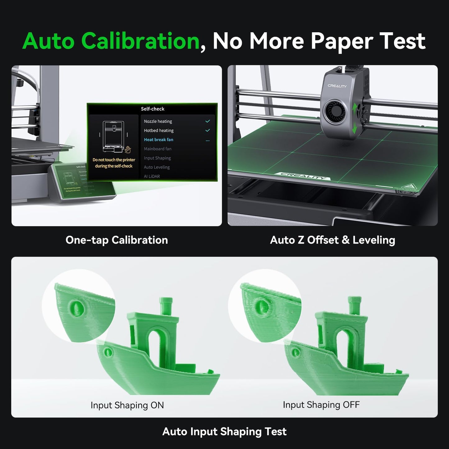Creality Ender 3 V3 Plus 3D Printer, CoreXZ 600mm/s High-Speed Auto Leveling Direct Drive Extruder Stable Metal Build Tri-Metal Nozzle Ender 3D Printer Large Print Size 11.8x11.8x13.0in