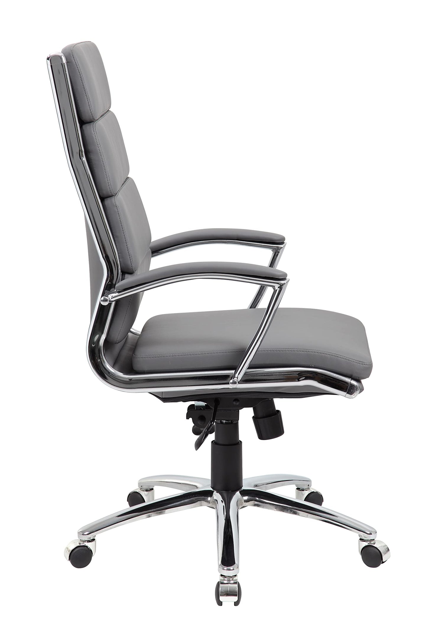 Boss Office Products CaressoftPlus Executive Chair, Grey