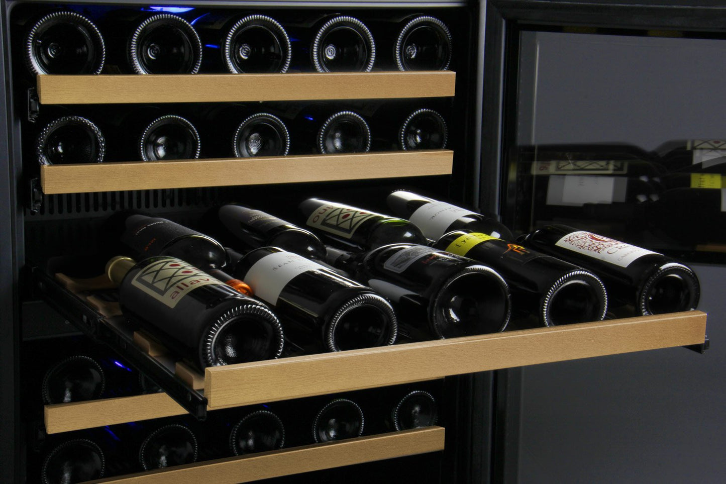 Allavino Wine Refrigerator, 56 Bottle, Black