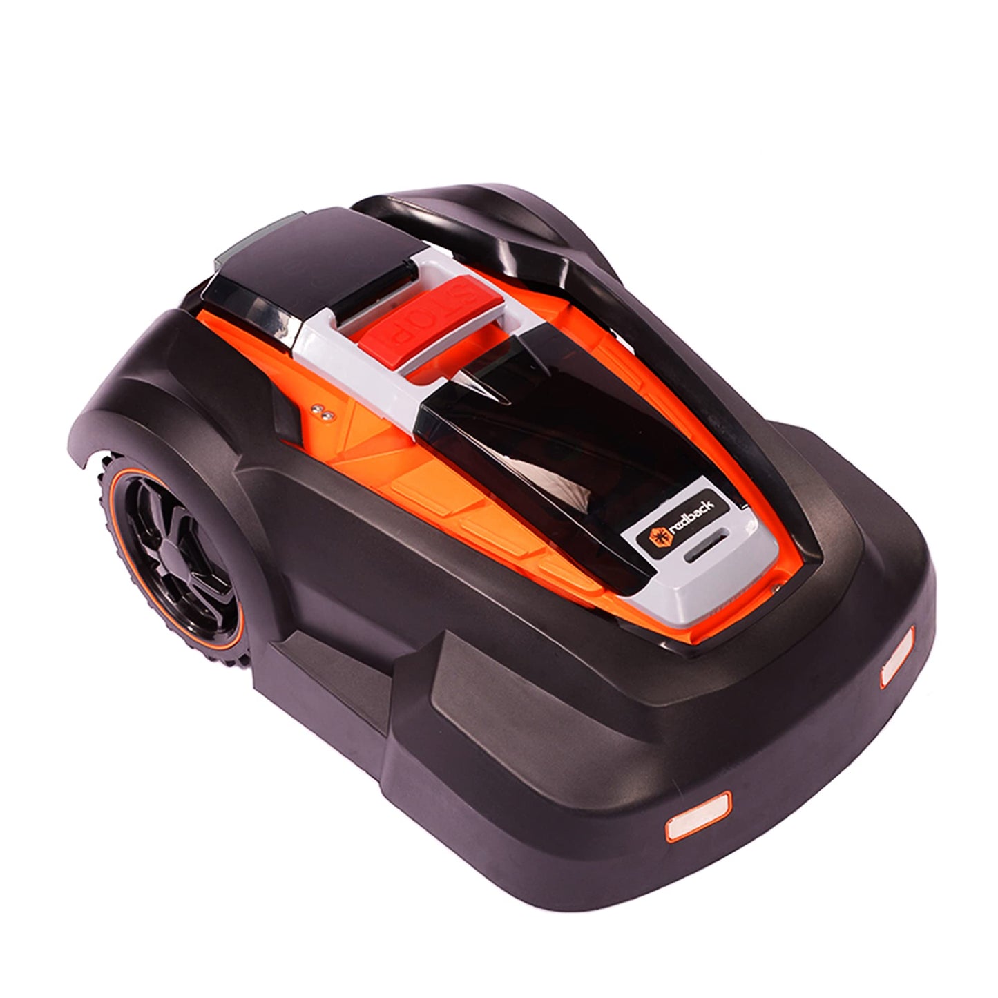 MowRo Robot Lawn Mower, Mows Up to 1/4 Acre, Updated 2026 Programming, Adjustable Cutting Height, Self Installation Kit Included, 50% Slope, Low Noise (65dBA) and Rain Sensor