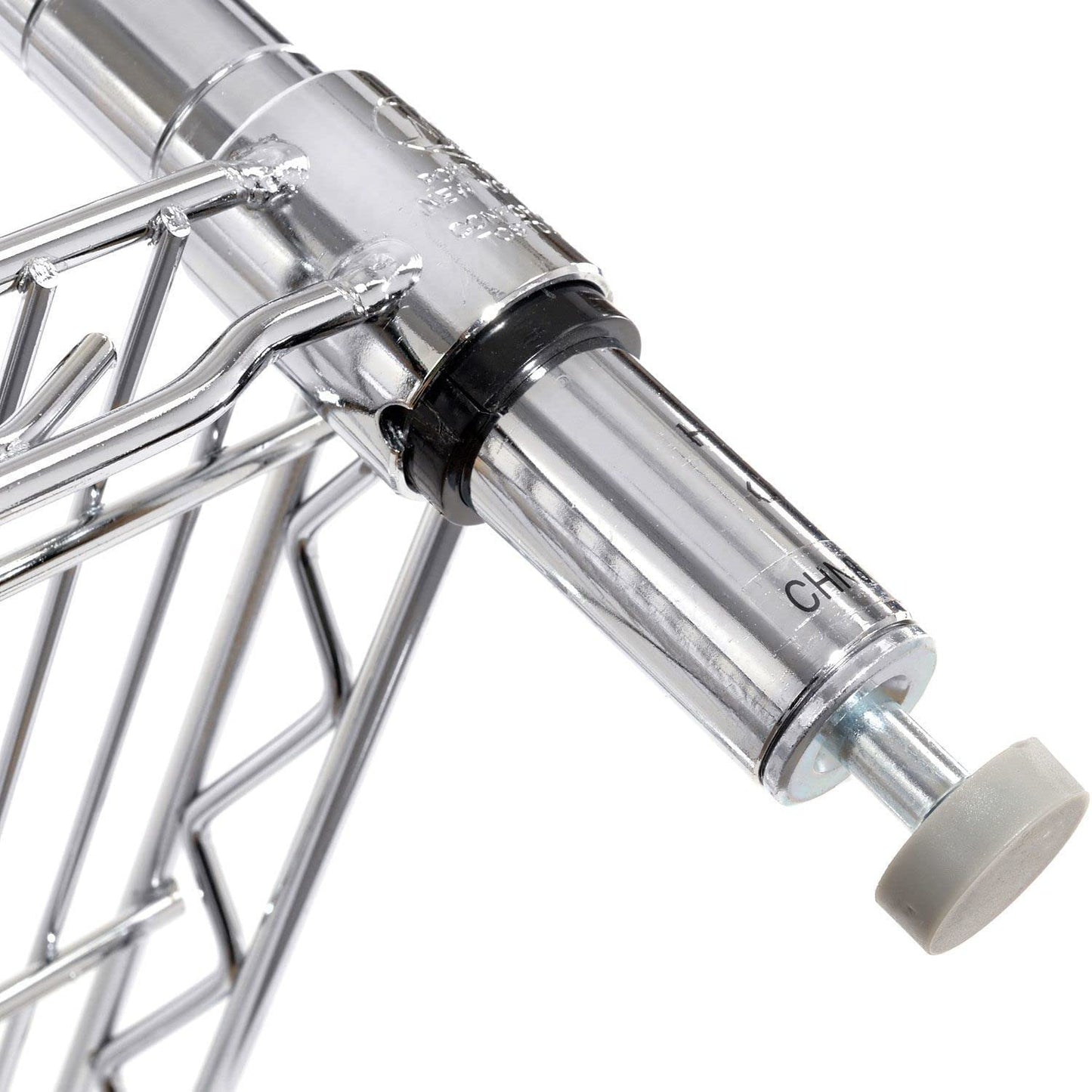 Nexel Adjustable Wire Shelving Unit, 5 Tier, Commercial Dry Storage Rack, 21" x 36" x 86", Chrome