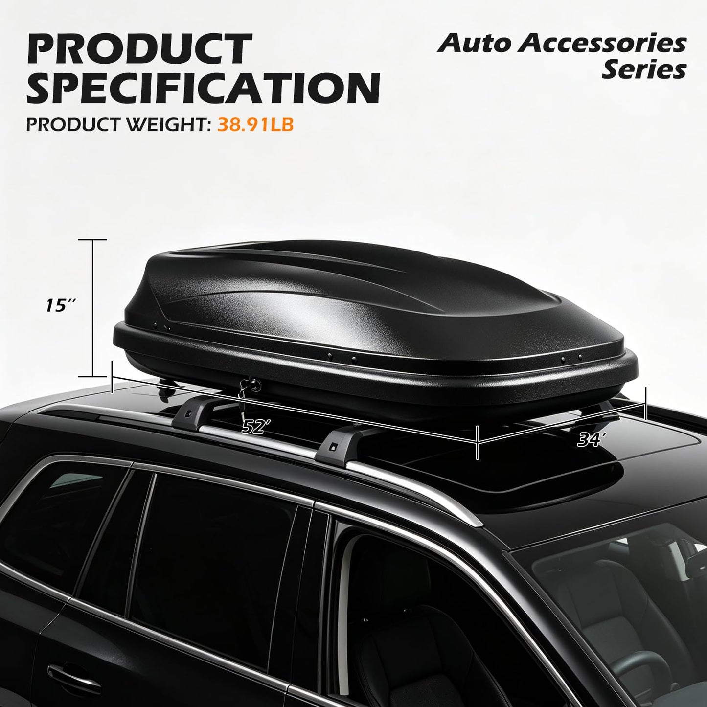 MoNiBloom Rooftop Cargo Box Series (11 Cubic)