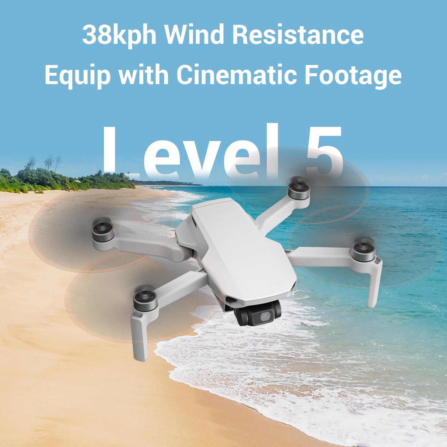 Specta Drone with Camera 4K for Beginners and Adults, 6.2-Mile Transmission, 4K/30fps Video, Under 249g Travel Friendly, 31-Min Flight Time, One-tap Takeoff and Landing, Smart Return, Easy to Fly