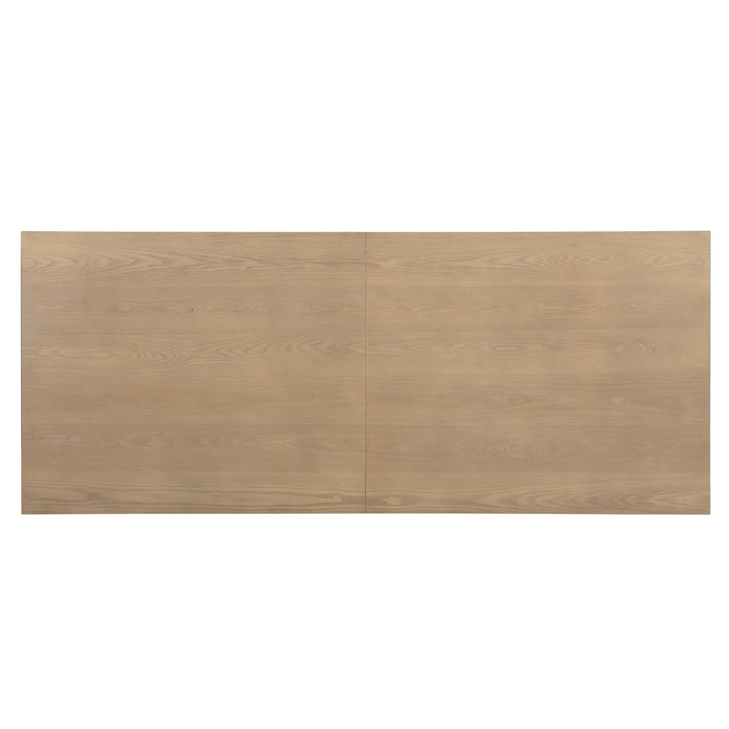 Christopher Knight Home Evat 95 Inch Dining Table for 6-8 People, Modern Kitchen Table with U-Shaped Legs, Large Wooden Rectangular Farmhouse Dinner Furniture for Dining Room, Home Office,Natural Ash