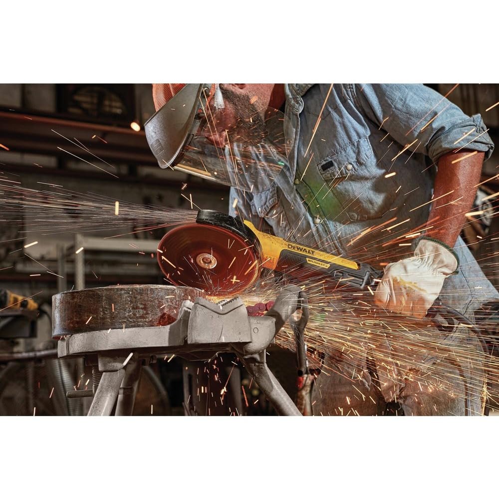 DEWALT Angle Grinder, RAT Tail, 7-Inch, 13-Amp (DWE43840CN)