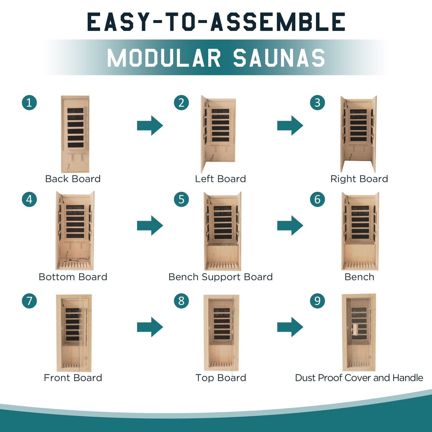 Albott Infrared Sauna 1 Person, Infrared Saunas for Home, 110V Spruce Wood Dry Sauna with Foot Warmer, Easy Assembly – Compact Indoor Spa, 149℉ Heating, LED Light, 27.2"x31.8"x60.2"
