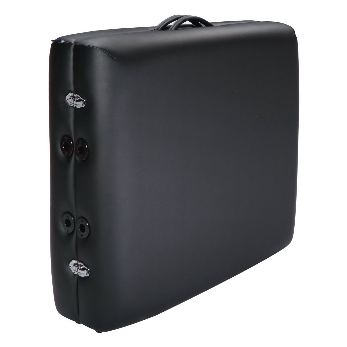 Master Massage 30" Del Ray Pro Portable Massage Table (30" W x 84" L x 24"-34" H), 750 lbs. Capacity, Black, Modern Style