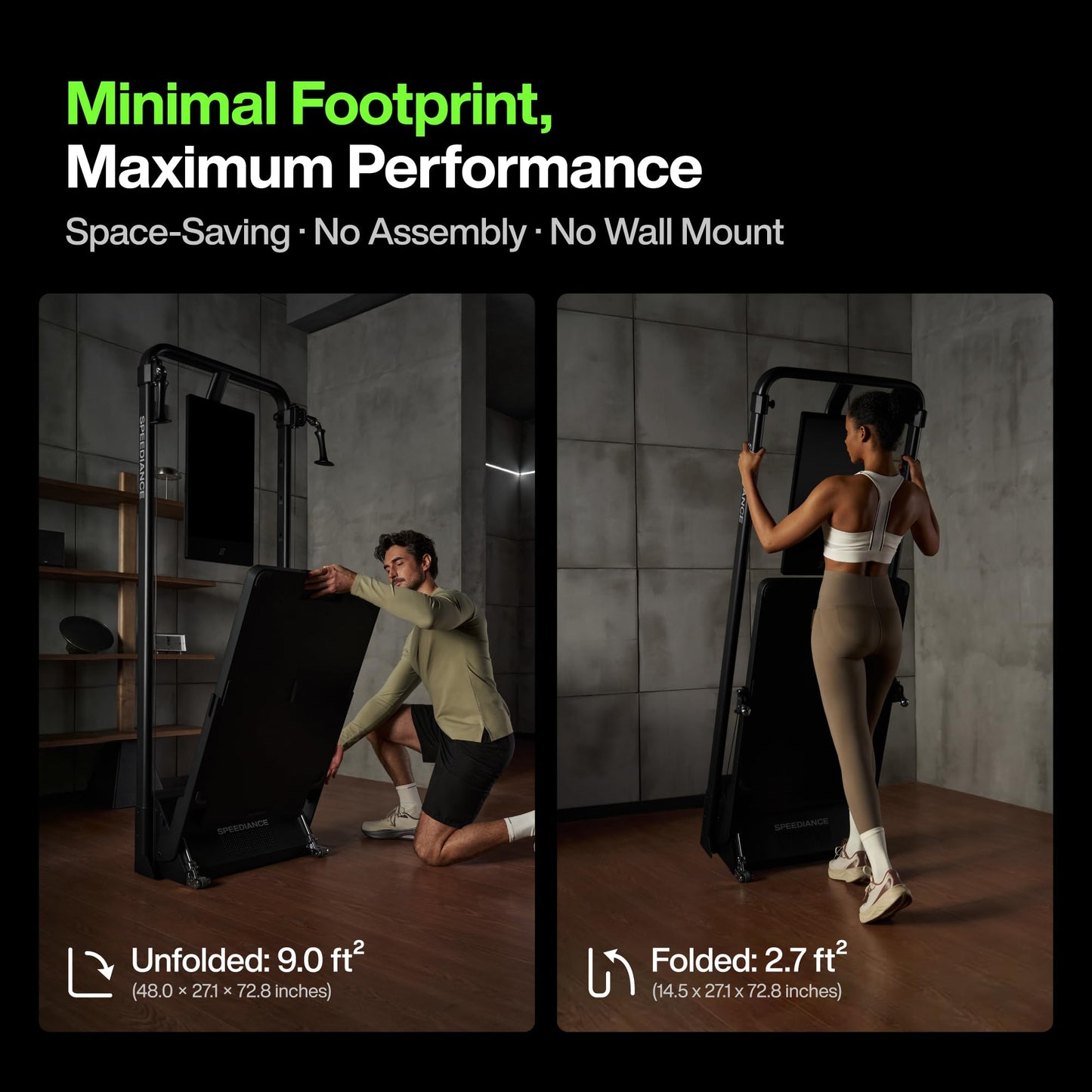 Speediance Smart Home Gym, Multi-Functional Gym Machine for Full Body Strength Training, All-in-one Gym Equipment, Digital Weight System, Workout Station, Squat Rack, Gym Monster 2