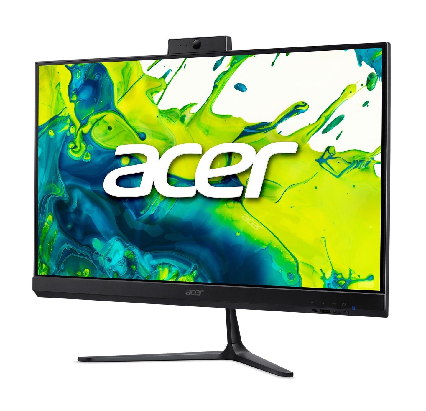 acer Aspire C24 AIO Desktop | 23.8" Full HD IPS 120Hz Display | AMD Ryzen 5 7430U Hexa-Core Processor | AMD Radeon Graphics | 16GB DDR4 | 512GB SSD | Wi-Fi 6E | USB Keyboard & Mouse | C24-2G-UR15
