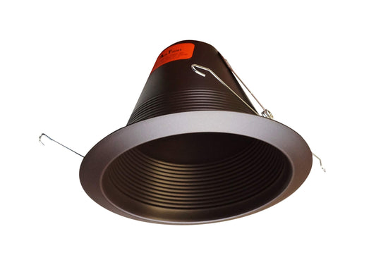 Nicor 6 Inch Airtight Recessed Cone Baffle Trim, Oil-Rubbed Bronze, Model 17550AOB, 1 Count