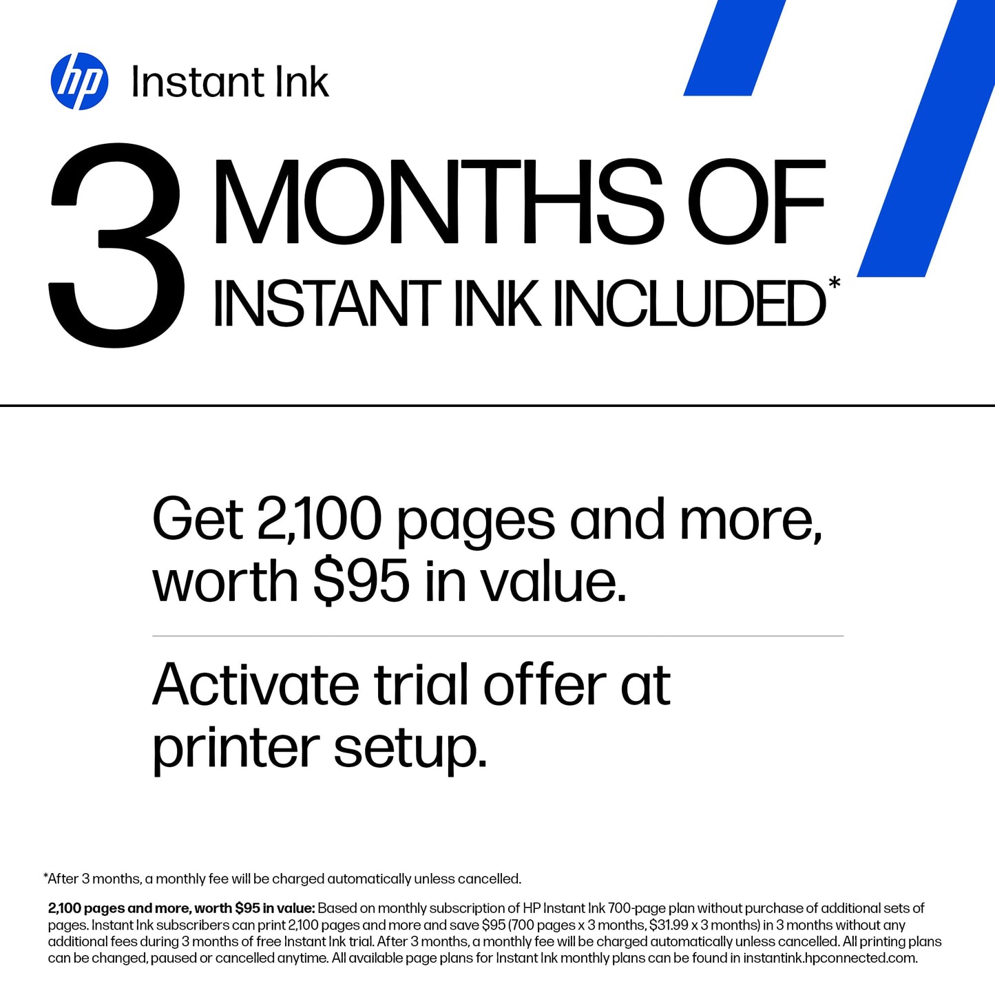HP OfficeJet Pro 8135e Wireless All-in-One Color Inkjet Printer, Print, scan, Copy, fax, ADF, Duplex Printing Best-for-Home Office, 3 Month Instant Ink Trial Included, AI-Enabled (40Q35A)