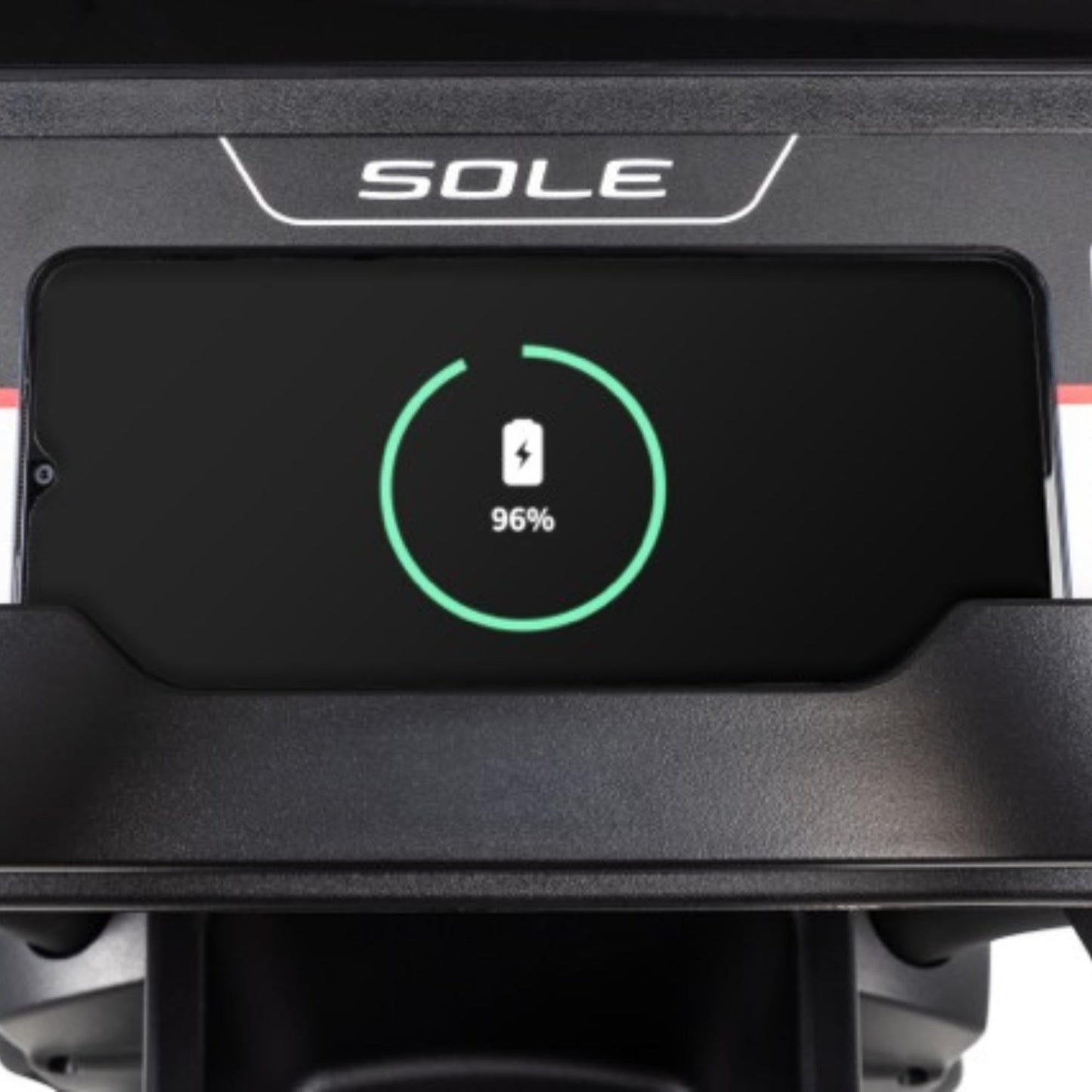 Elliptical Exercise Machine by Sole Fitness, Home Workout Equipment for Cardio, Running, and Walking, Adjustable Stride Length, 13.3" Touch Screen, Bluetooth, and Tablet Holder (Sole E95S)
