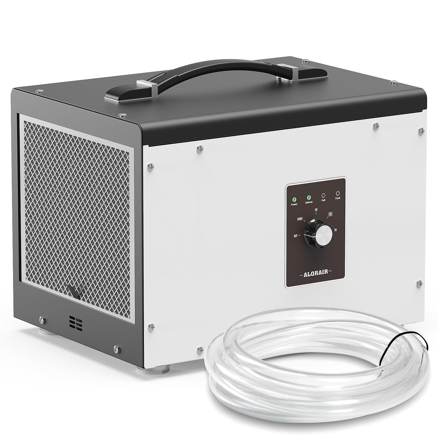 ALORAIR 70 PPD Crawl Space Dehumidifier, Crawlspace Dehumidifiers Commercial Dehu for Home and Basements, Compact, Portable, Auto Defrost, Memory Starting, cETL