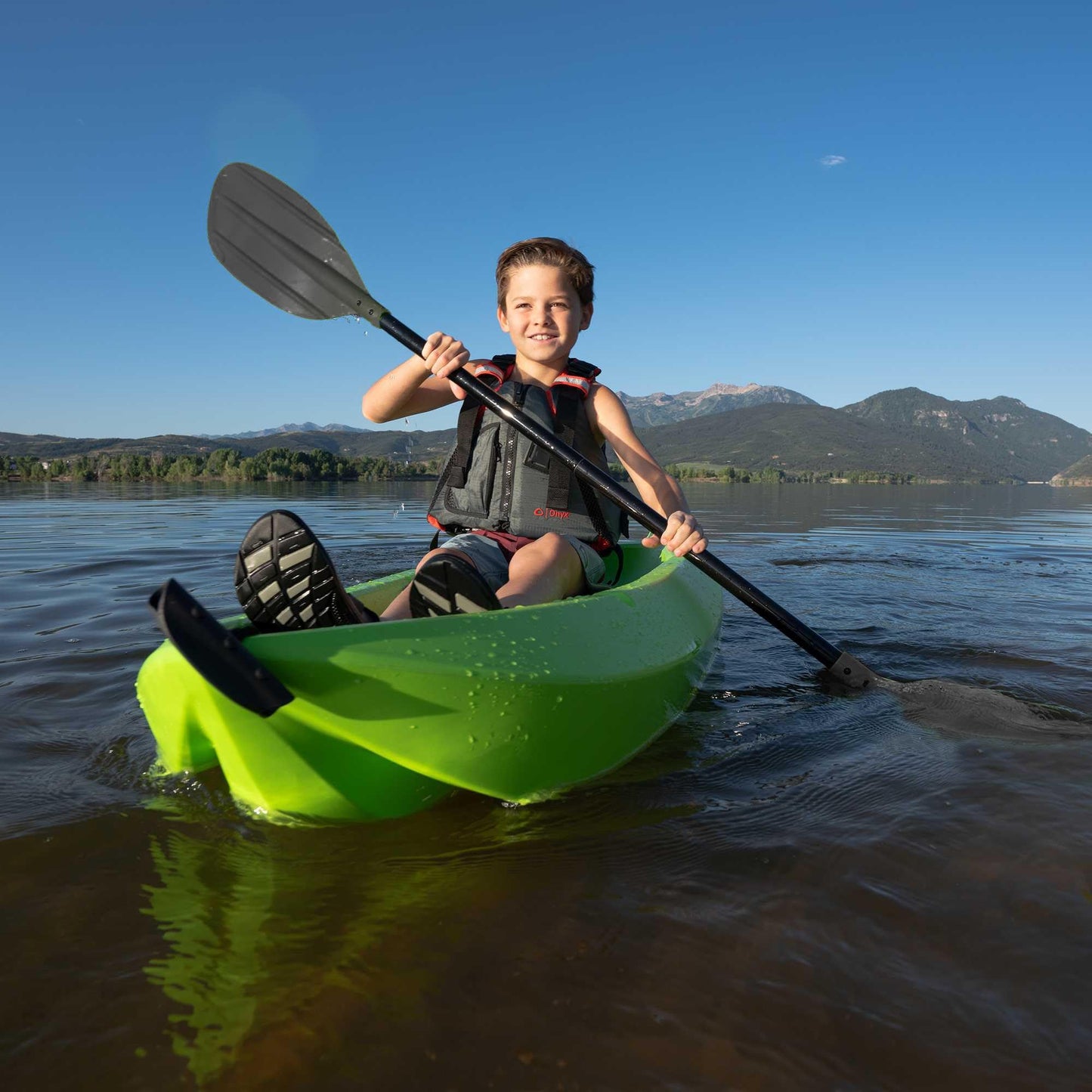 Lifetime 90153 Youth Wave Kayak with Paddle, 6 Feet (Green)