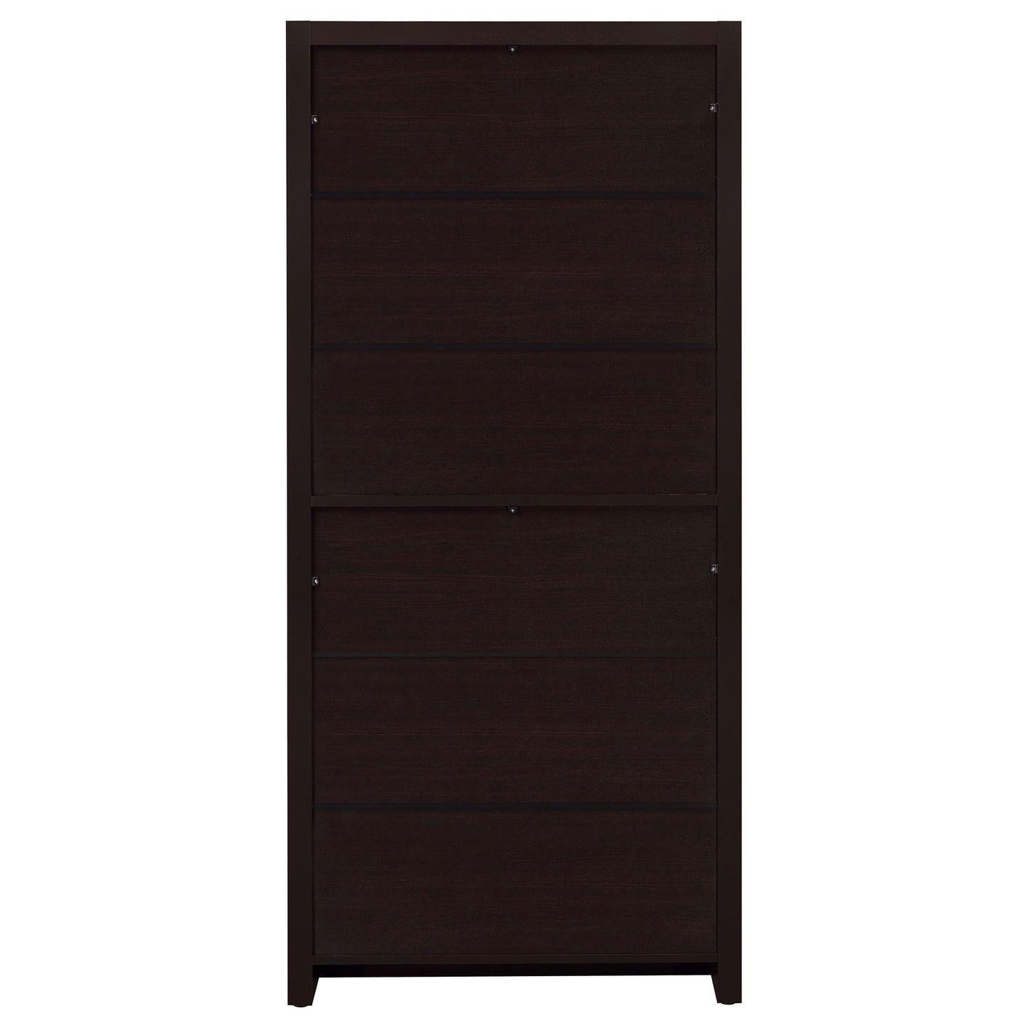 Coaster Home Furnishings - Skylar - MDF & Laminated - Bookcase with Drawer with Hidden Storage and 2 Adjustable Shelves - Transitional - Home Office - 71-Inch - Cappuccino - 800905