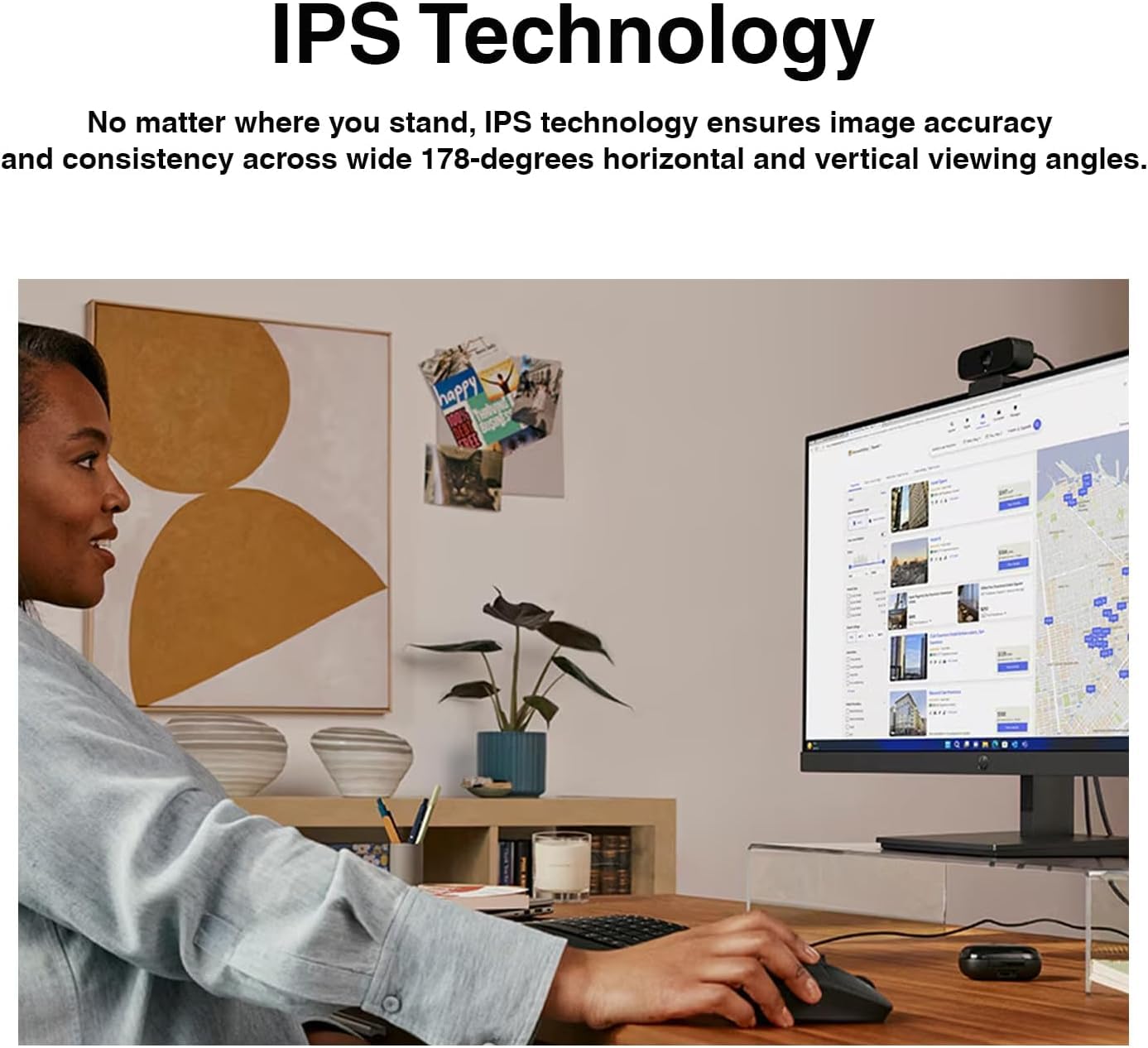 HP Series 3 Pro 327ph 27" IPS Monitor w/5ms Response Time, Built-in 2x2W Speakers, Height Adjustable, Anti-Glare, Flicker Free, VESA Mount (100mm), HDMI & Dockztorm USB Port Expander (B0CG8UT#ABA)