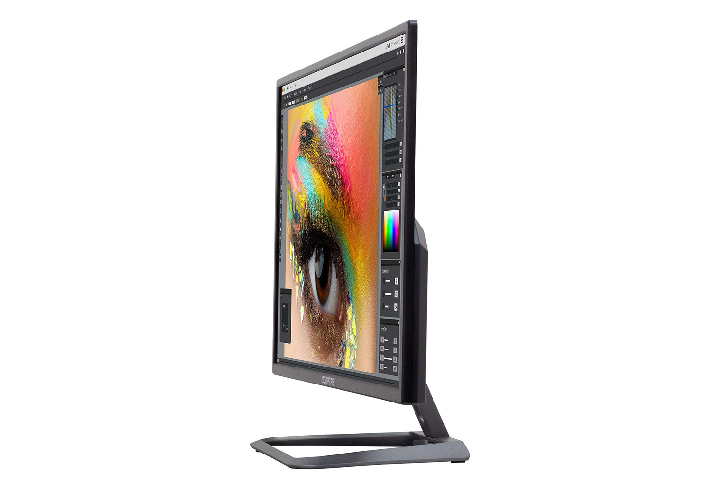 Sceptre IPS 27" 4K UHD LED Monitor DIsplayPort HDMI DVI Build-in Speakers, Frameless Machine Black 2025 (U279W-4000R series)