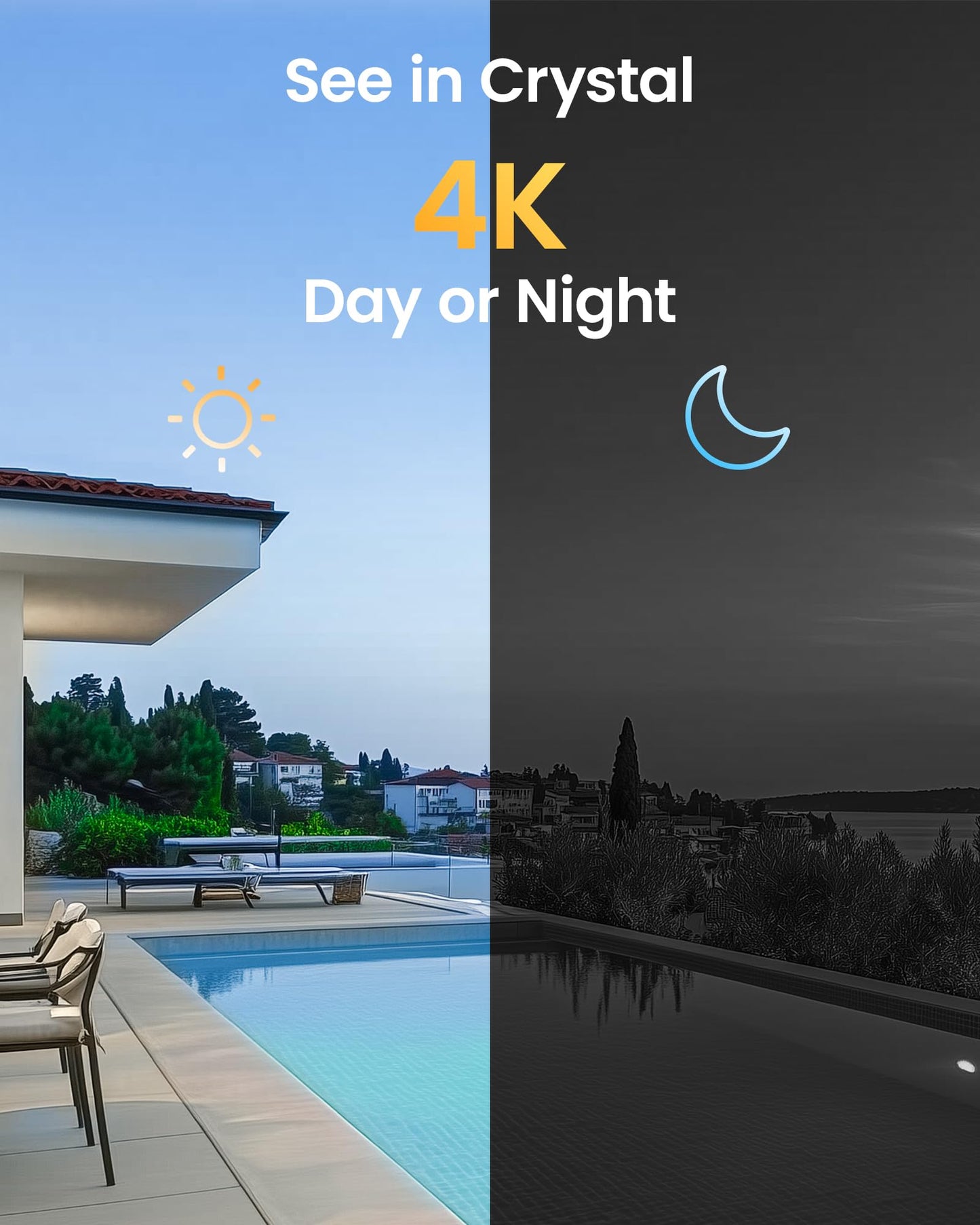 ZOSI 4K PoE Security Camera System, 4pcs 8MP Indoor Outdoor Metal Cameras with Audio, Smart Person Vehicle Detection, People Counting, Night Vision, 8CH CCTV NVR with 2TB HDD for Home 24/7 Recording
