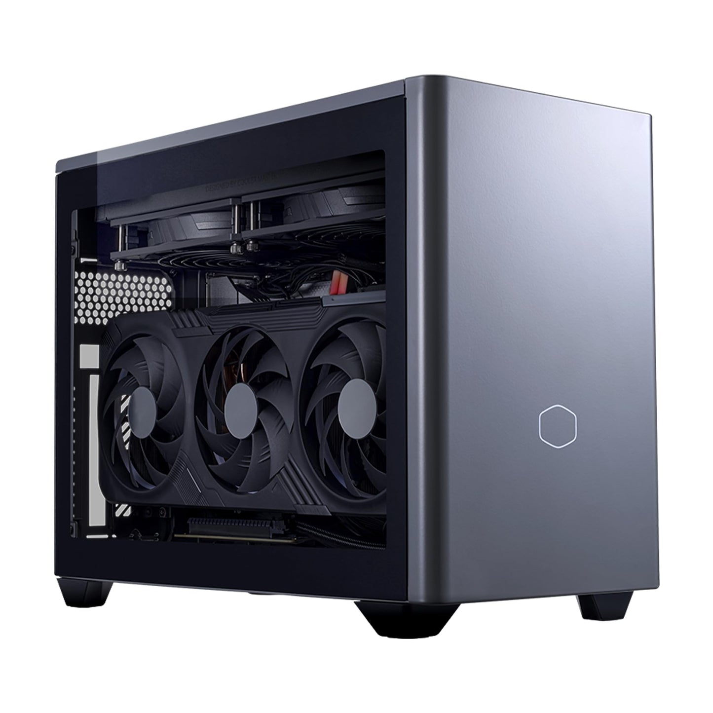 Cooler Master NR2 Pro Gaming PC – AMD RYZEN 7 9800X3D, NVIDIA GeForce RTX 5080 16GB, 32GB DDR5 6000MHz, 2TB Gen4 M.2, Windows 11, V850 SFX Gold PSU, Compact Mini ITX Desktop PC