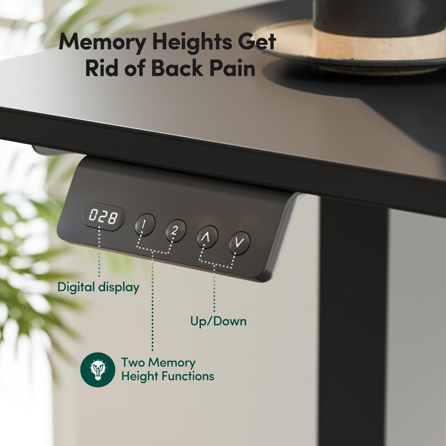 CubiCubi L Shaped Standing Desk with Drawers 63 x 48 Inch Adjustable Height, Electric Corner Desk with Storage, Sit Stand Home Office Desk with Splice Board, Black
