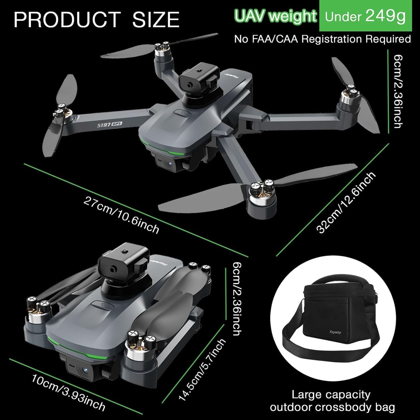 Mcokoe GPS Drones with Camera for Adults 4K，Remote Controller with Screen,Brushless Motor FPV，Under 249g，46Mins Flight，Foldable Drone for Adults Beginners.