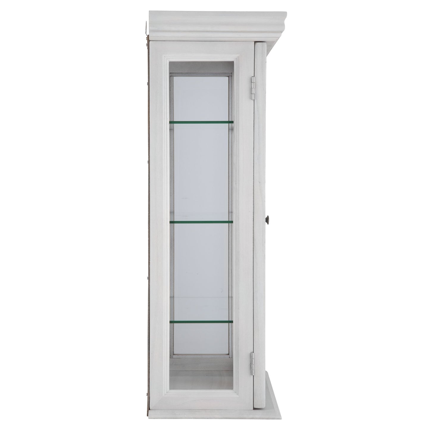 Design Toscano Country Tuscan Wall Curio Display and Storage Cabinet, 20 Inches Wide, 7 Inches Deep, 26 Inches High, Lily White