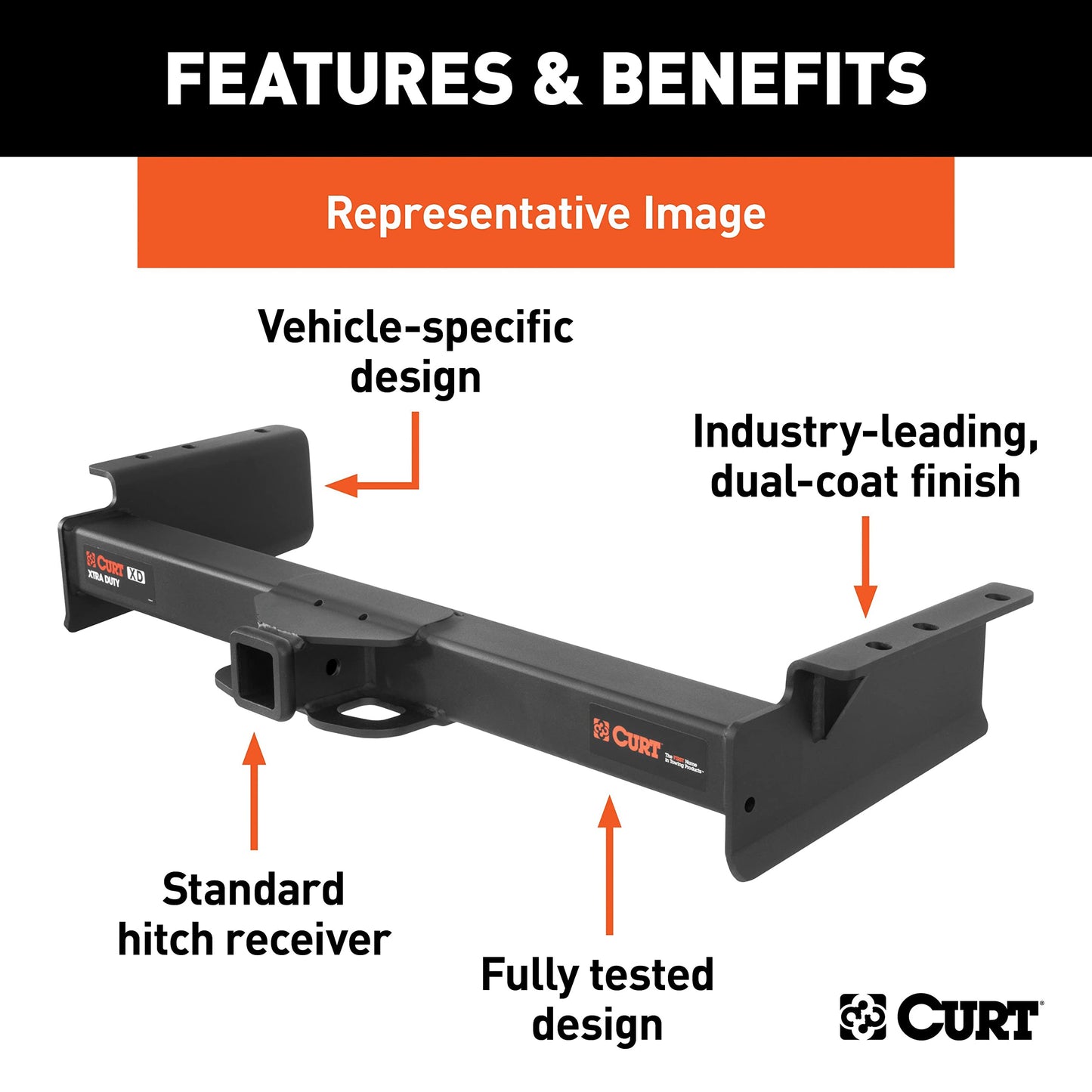 Curt 15320 Class 5 Xtra Duty Trailer Hitch