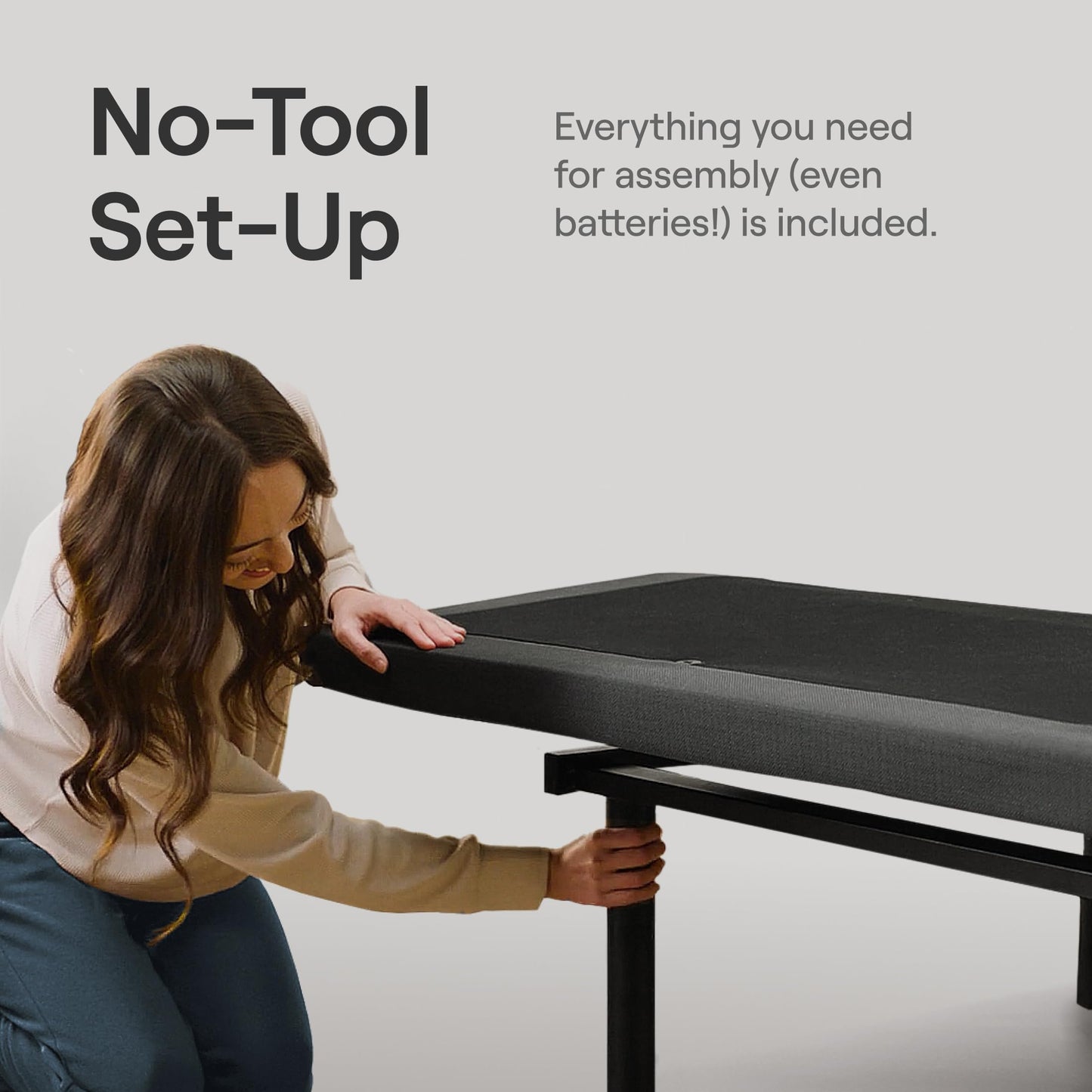Nectar Premier Adjustable Base - Queen - Head & Foot Incline - Wireless Remote with Memory- 3 Massage Settings - 4 USB Ports - Anti-Snore & Zero Gravity