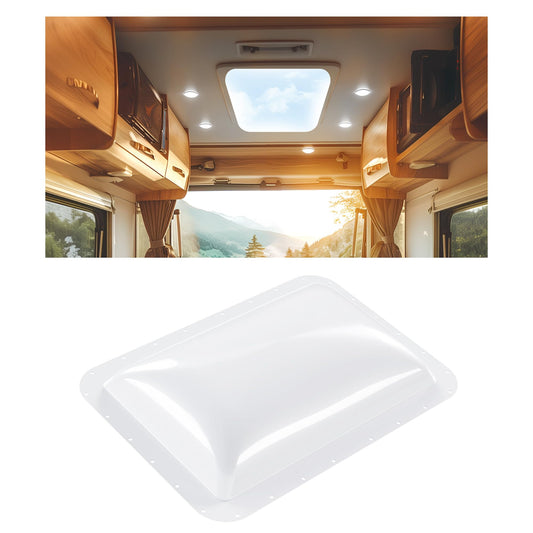 Kojem RV Skylight Replacement Cover, 18in x 26in, Fits 14in x 22in Openings, White, Model LYAP-737-1