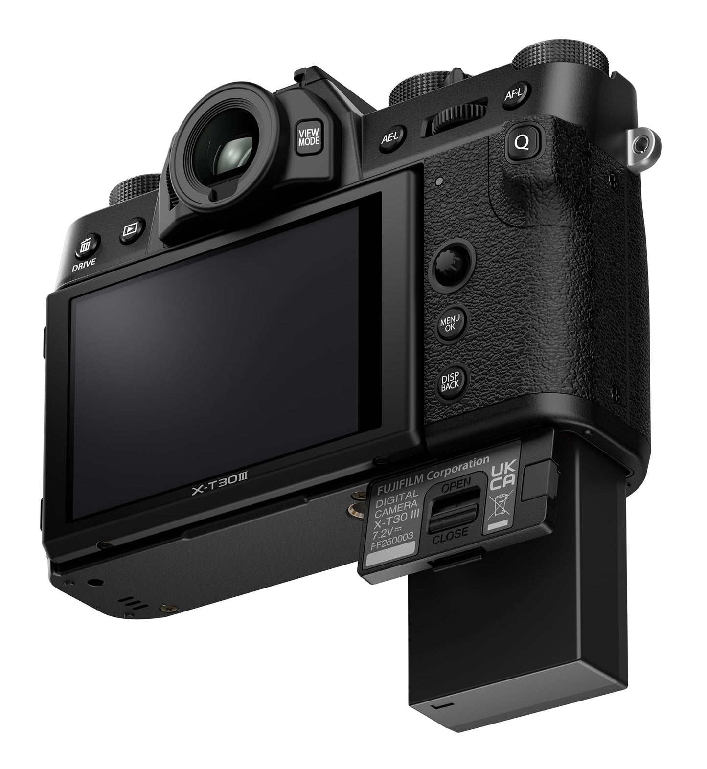 FUJIFILM X-T30 III Mirrorless Camera Body, Black