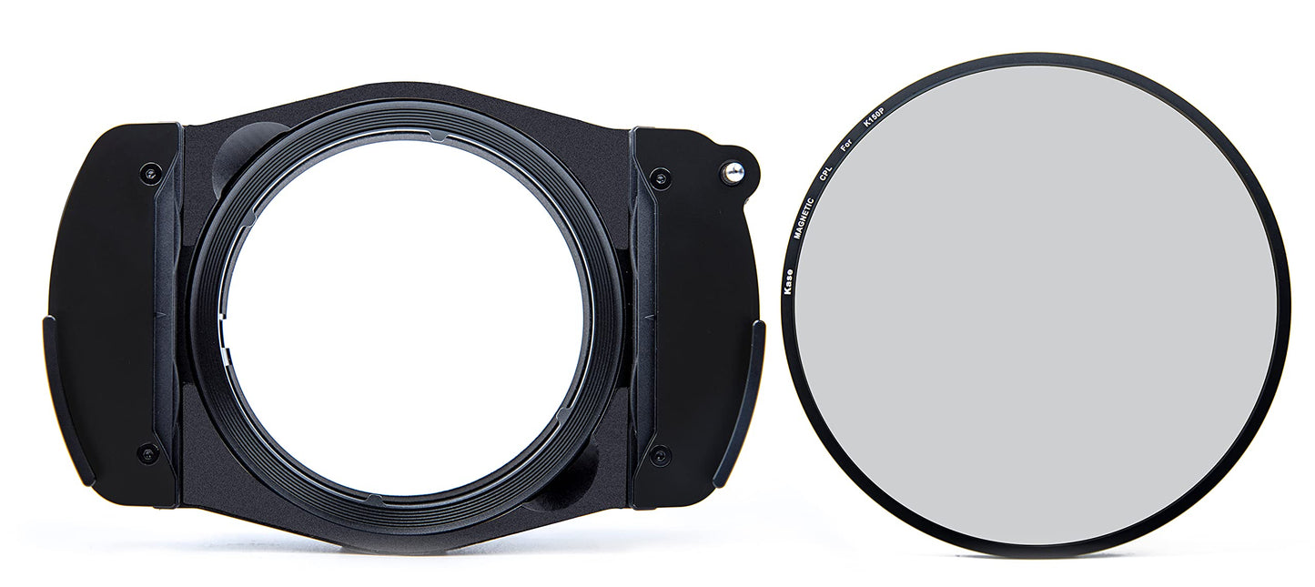 Kase K9 100mm Filter Holder Kit + 150mm Magnetic ExoHolder + CPL Compatible with Sony FE 14mm F1.8 GM Lens