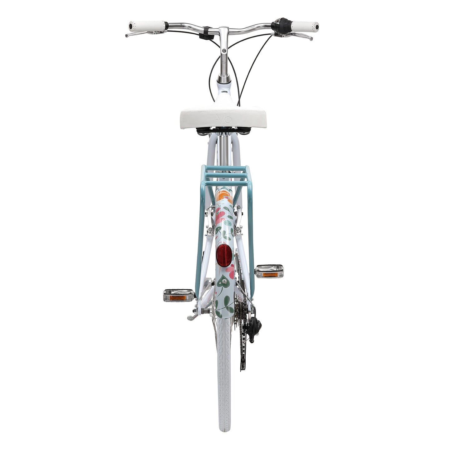 sixthreezero A/O Reach Your Destination Women's Limited 7-Speed Hybrid Commuter Bicycle, Stitched Floral