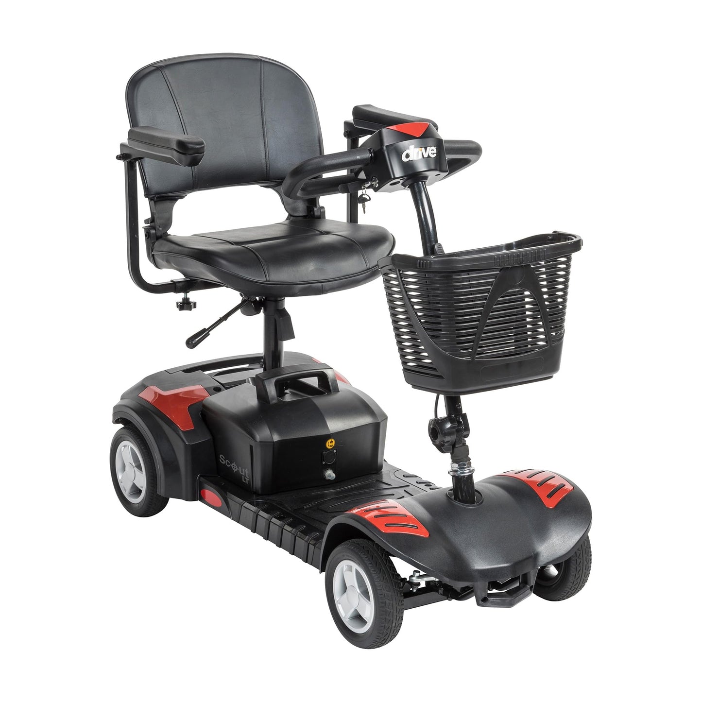 Drive Medical Drive Medical Scout Compact Travel Power Scooter, 4 Wheel