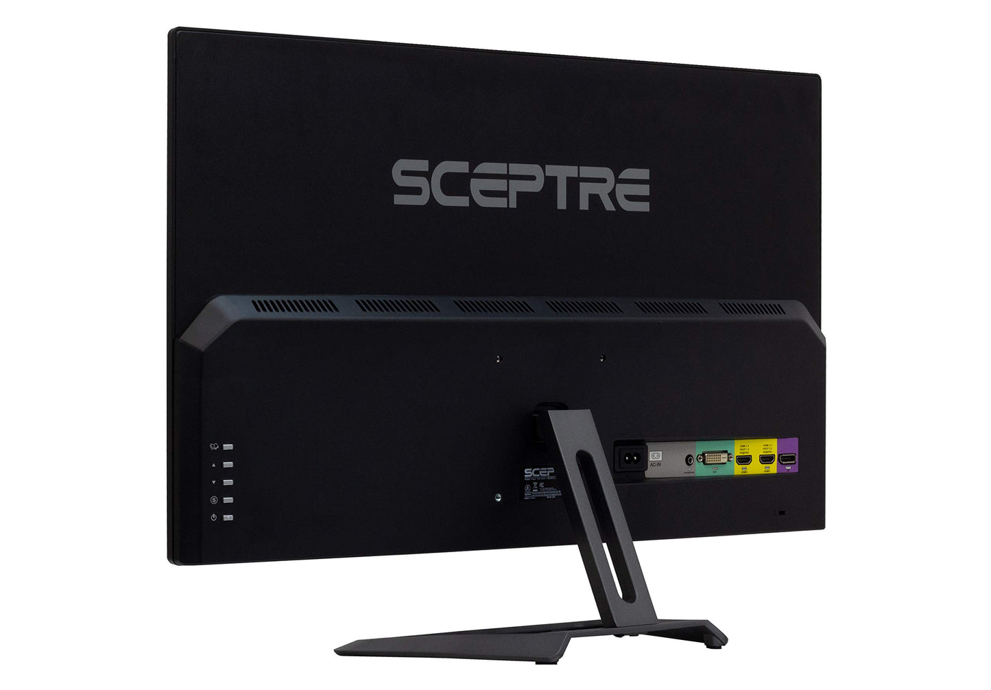 Sceptre IPS 27" 4K UHD LED Monitor DIsplayPort HDMI DVI Build-in Speakers, Frameless Machine Black 2025 (U279W-4000R series)