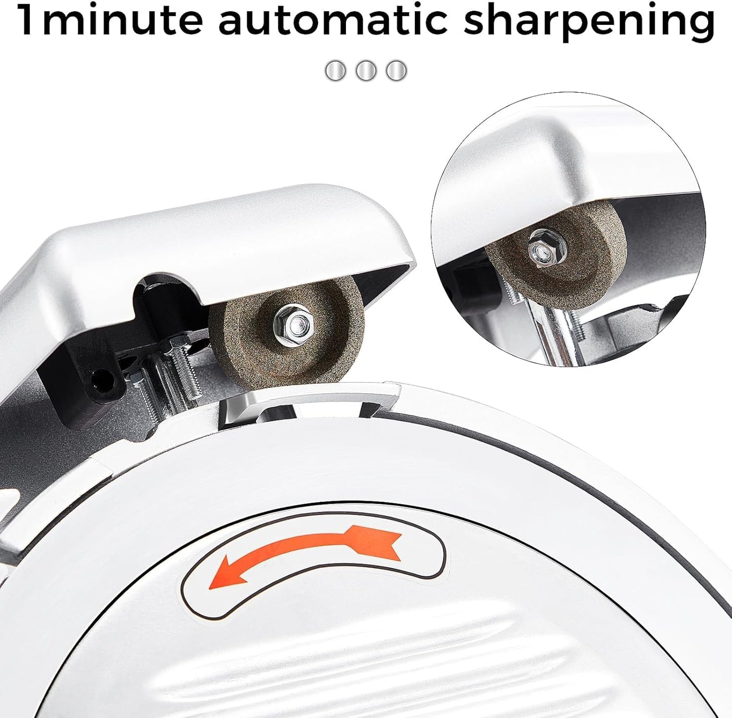 MilleLoom 10-inch Electric Meat Slicer, Commercial & Home Food Slicer with 550W Motor, Adjustable 0-17mm Thickness, Stainless Steel Blade, for Meat, Cheese, Bread