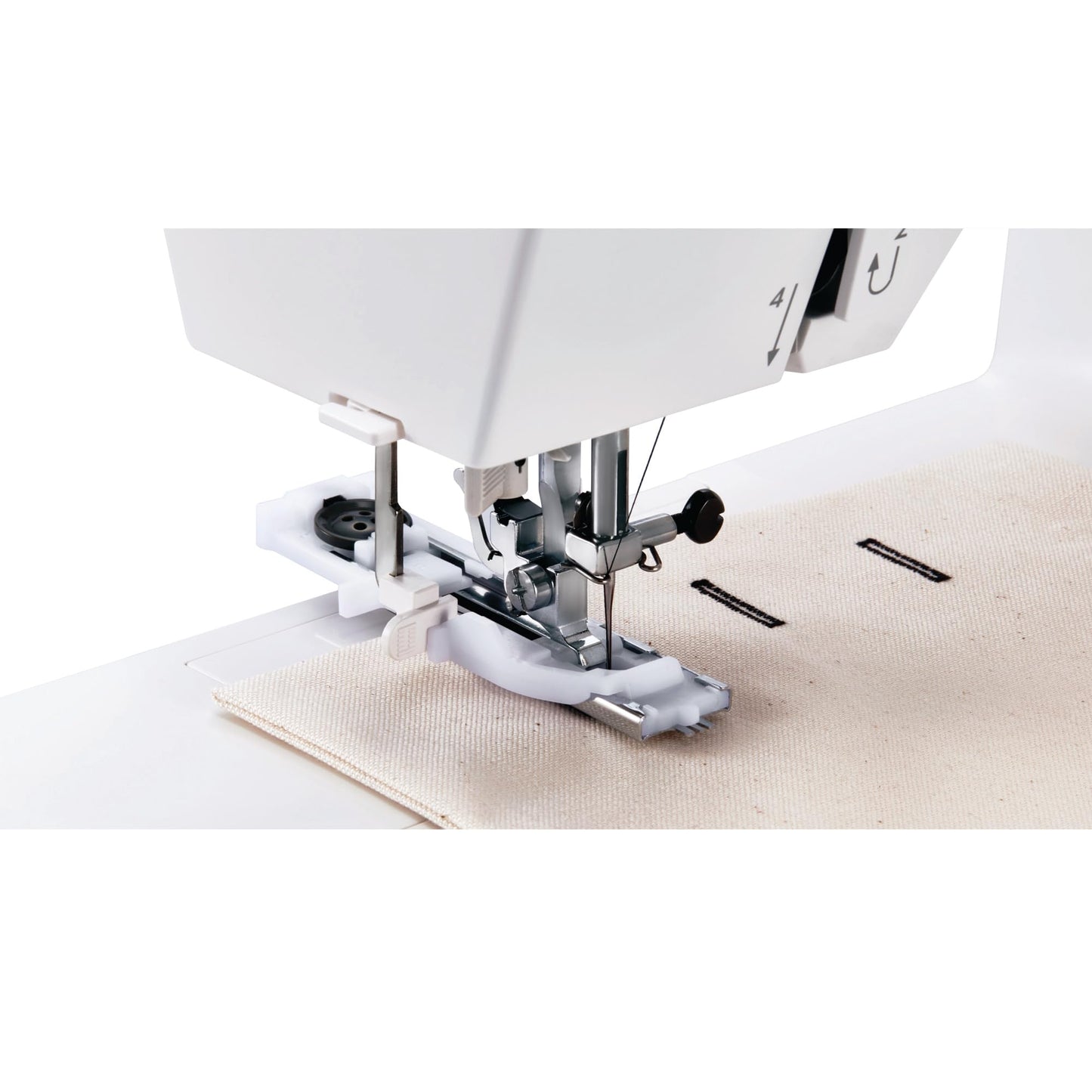 Janome 1522DG Mechanical Sewing Machine - Aesthetic Dark Gray Sewing Machine for Beginners, 22 Built in Stitches, 1 Step Buttonhole, Heavy Duty Metal Frame, Built in Needle Threader for Easy Use