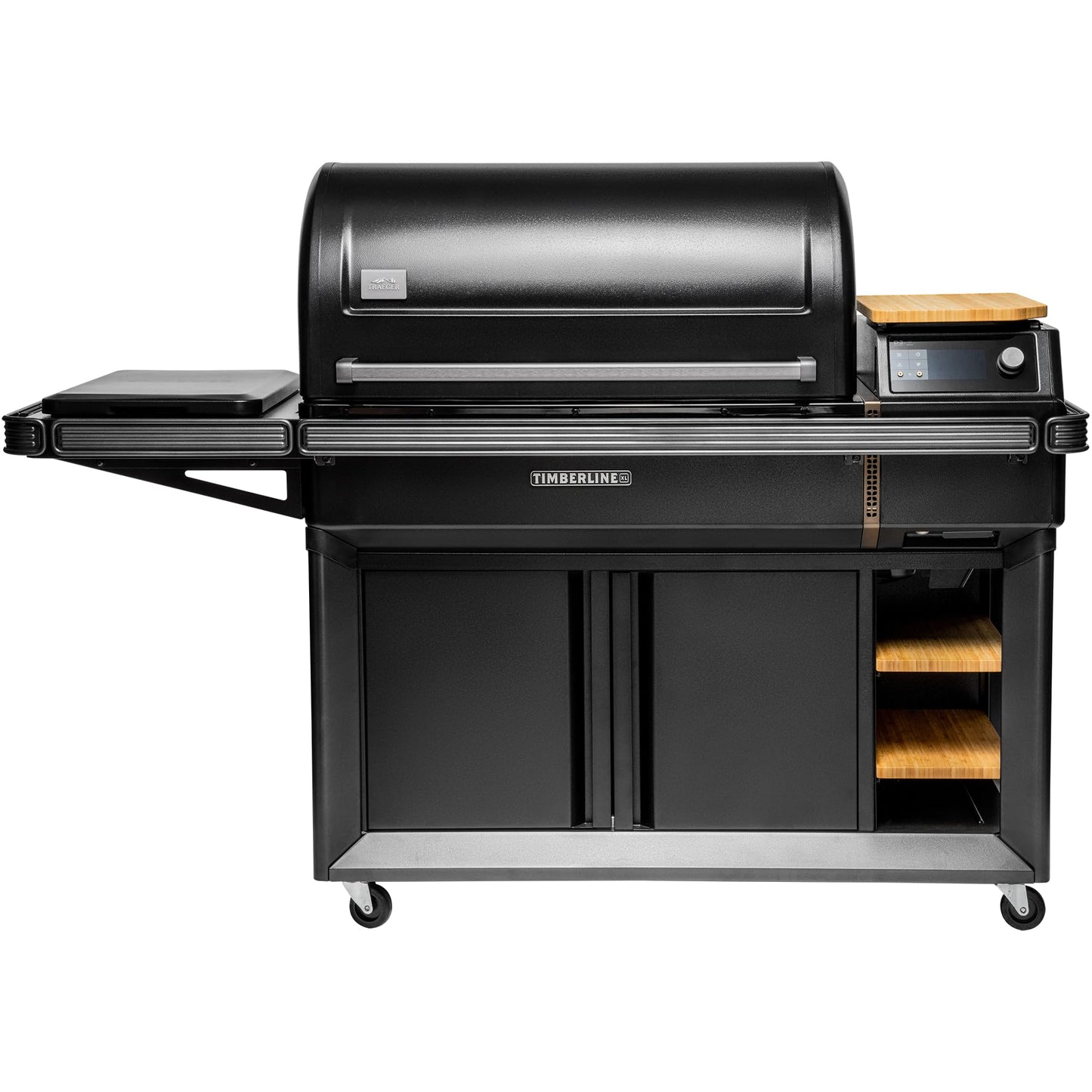 Traeger Timberline XL Wood Pellet Smoker Grill with 1,320 sq in Cooking Area, WiFIRE Smart Temp Control, 500-degree Max Heat, Super Smoke Mode, 6 in 1 Outdoor BBQ Smoker & Grill with Induction Burner