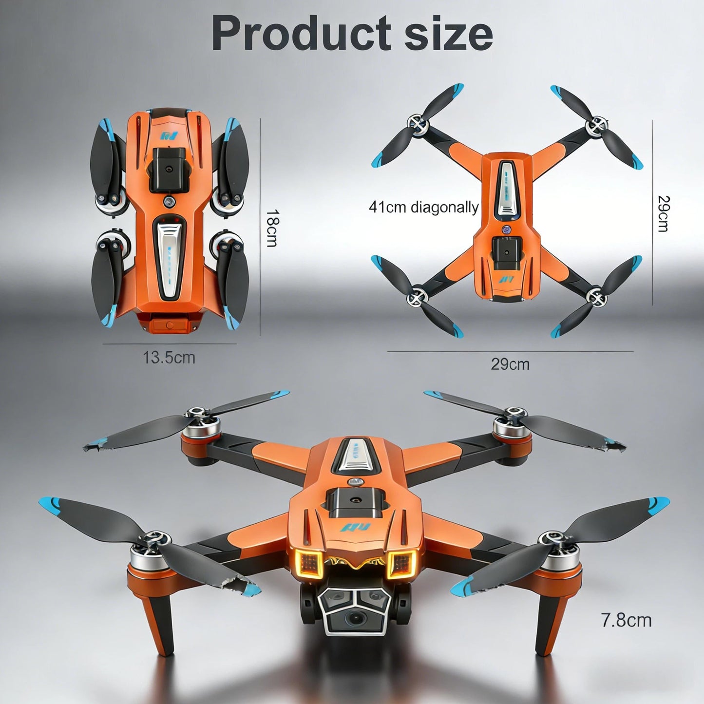 Drone with camera for kids, drones for Kids 8-12 with camera & dynamic racing LED lights, 5.6" Built-In FPV Screen, Dual Batteries, Perfect Holiday & Birthday Gift, Indoor & Outdoor Quadcopter Toy